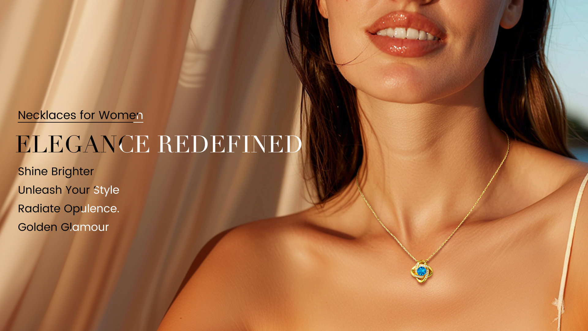 thumbnail video image 2 of Bestyle 18K Gold Plated Love Knot Pendant Necklace with Created Peridot Celtic Knot Jewelry Gifts for Birthday Christmas Everyday Wear, 2 of 9