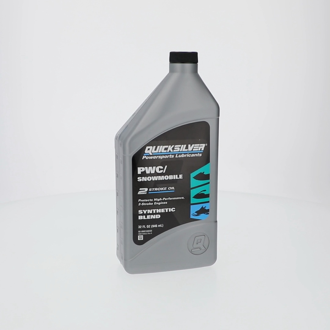 Quicksilver 8M0169033 2-Stroke PWC Snowmobile Engine Oil Synthetic