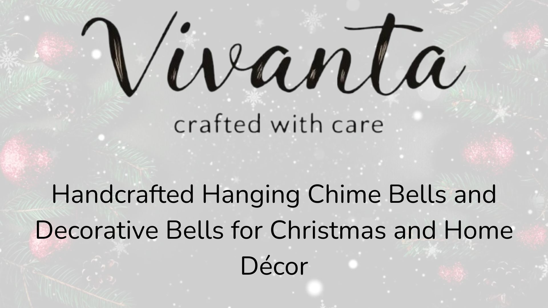 thumbnail video image 2 of Vivanta Giant Cow Bells Set Rustic Vintage Lucky Harmony Cluster Christmas Bells on Jute Rope, Wind Chimes Wall Décor 36", Gold, 2 of 11