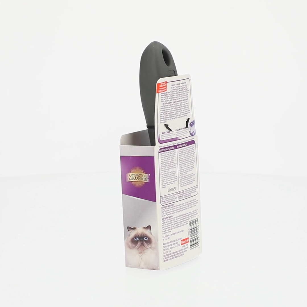 Hartz Groomer's Best Fur Fetcher De-Shedder Tool for Cats