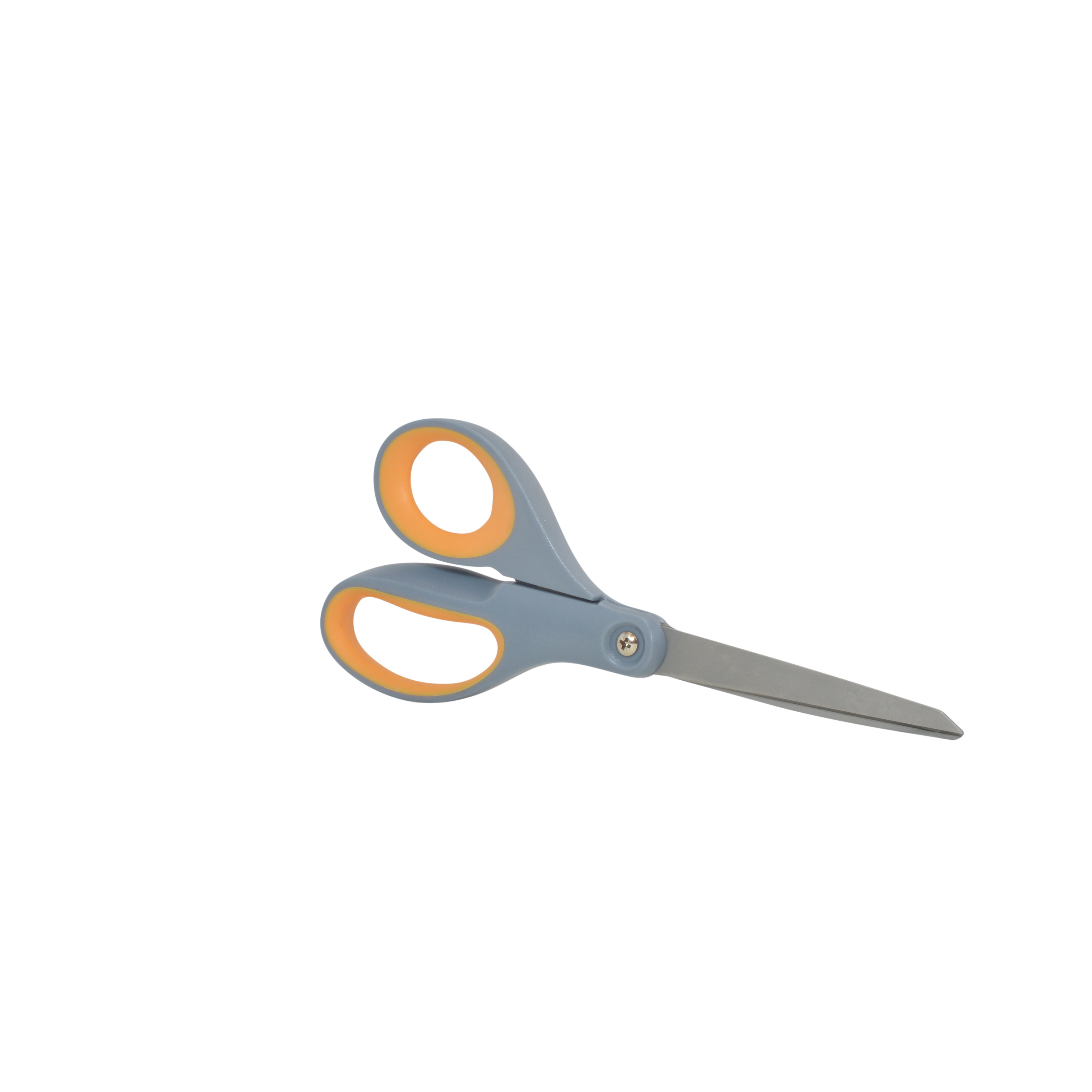 Westcott 13901 8-Inch Titanium Scissors For Office and Home, Yellow/Gray, 2  Pack