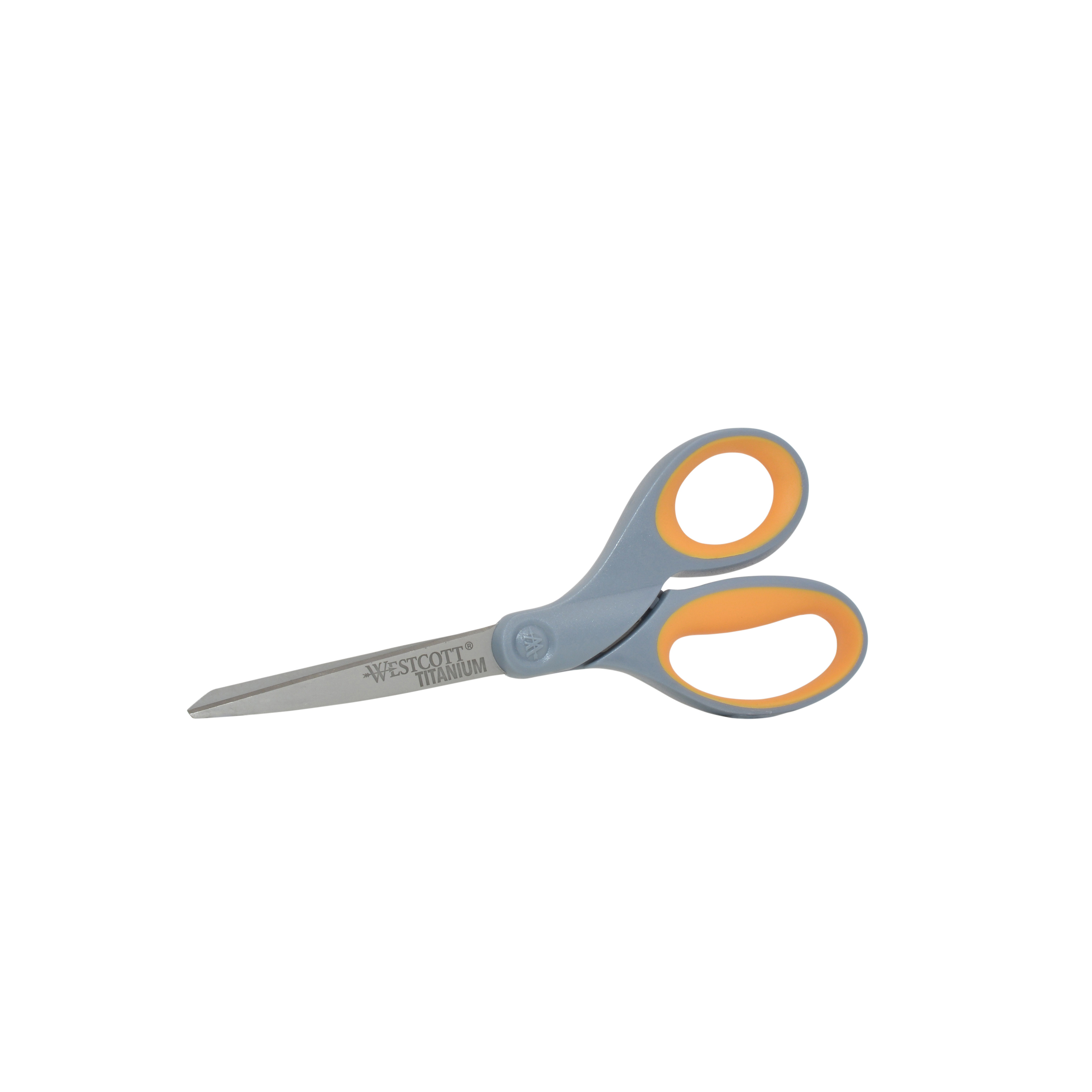 Westcott High Performance Titanium Bonded Scissors - 3.50 Cutting Length -  8 Overall Length - Straight-left/right - Titanium - Straight Tip 