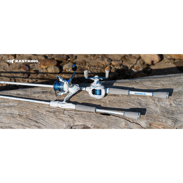 KastKing Baitcasting Fishing Rod Reel Combo, IM6 Graphite 2Pc
