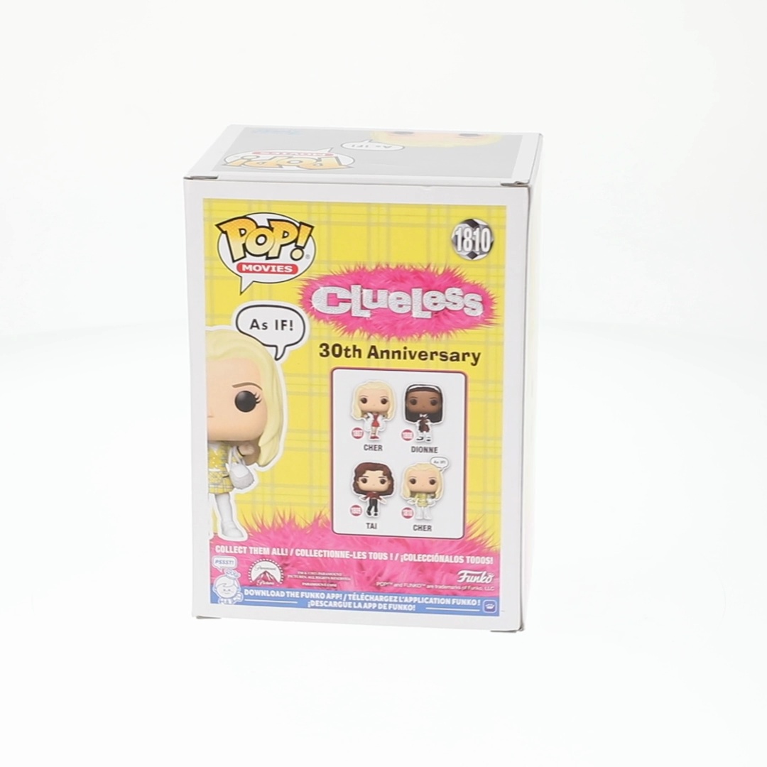 Funko Pop! Movies: Clueless 30th - Cher Horowitz - Boneco colecionável de vinil - Ideia de presente - Mercadoria oficial - Brinquedos para crianças e adultos - Fãs de filmes - Figura Funko Pop! Movies: Clueless 30th - Cher Horowitz - Boneco colecionável de vinil - Ideia de presente - Mercadoria oficial - Brinquedos para crianças e adultos - Fãs de filmes - Figura