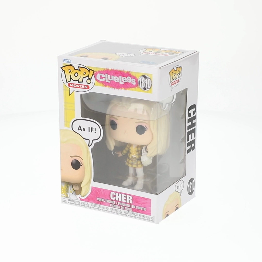 Funko Pop! Sayings: Clueless 30th - Cher Horowitz - Boneco colecionável de vinil - Ideia de presente - Mercadoria oficial - Brinquedos para crianças e adultos - Fãs de Filmes - Figura Funko Pop! Sayings: Clueless 30th - Cher Horowitz - Boneco colecionável de vinil - Ideia de presente - Mercadoria oficial - Brinquedos para crianças e adultos - Fãs de Filmes - Figura