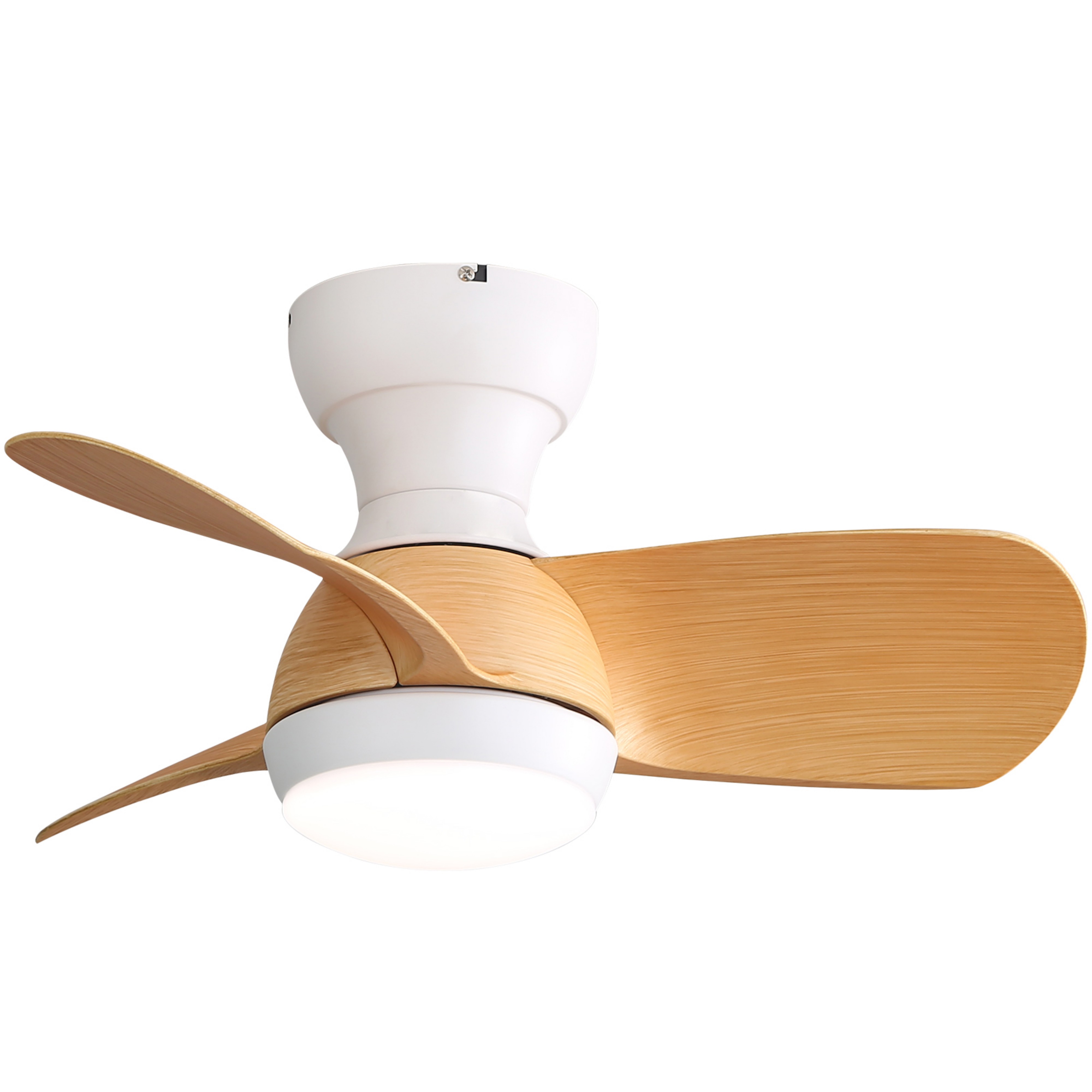 thumbnail video image 2 of Sofucor 23 inch Ceiling Fan with LED Light for Children's Rooms Dining Room Patio, 2 of 15