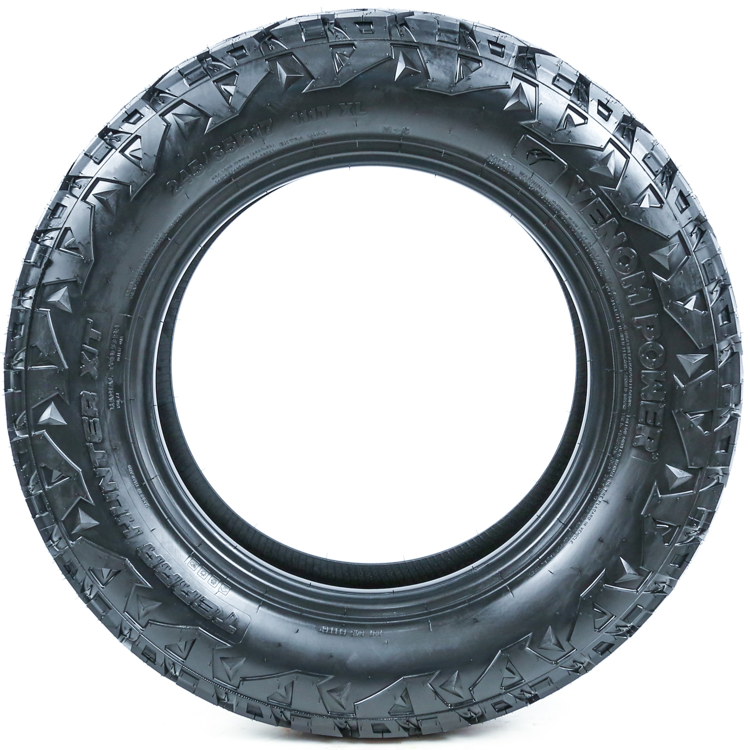 HUNTER × HUNTER Venom Power Light Truck Tire, Terra Hunter X/T 245/65R17