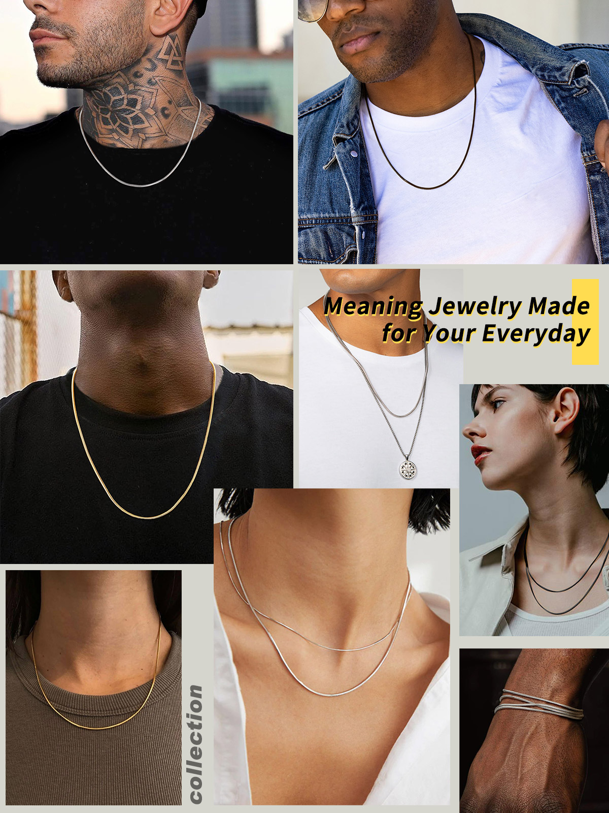 thumbnail video image 2 of ChainsHouse 1.0mm Thin Rose Gold Plated Snake Chain Necklaces for Women Men Silver Lobster Claw 18"-30" Jewelry Gift, 2 of 10