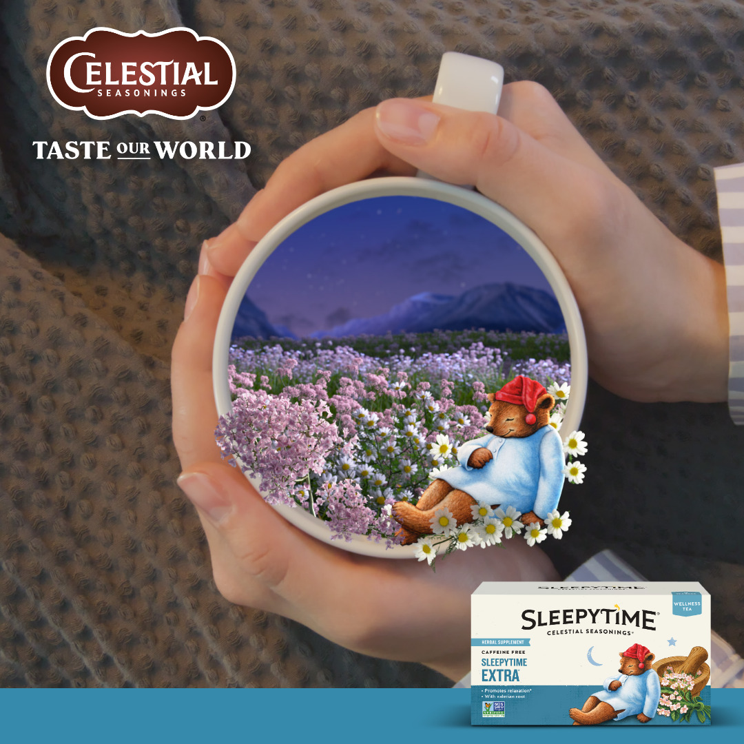 thumbnail video image 2 of Celestial Seasonings Sleepytime Extra Wellness Herbal Tea Bags (20 Count), 2 of 13