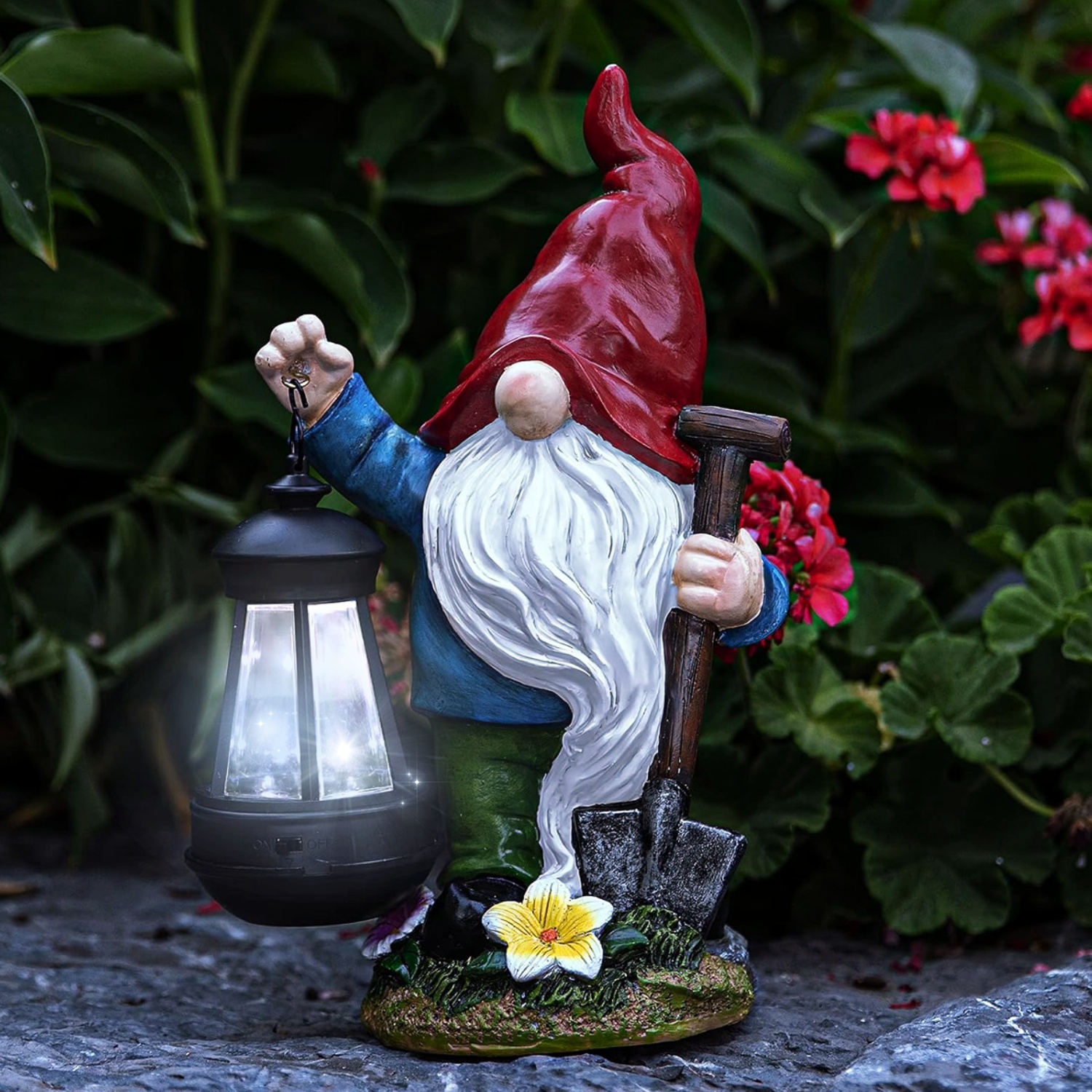 Solar Outdoor Gnome Light for Garden Patio Yard Outside Home Decor ...