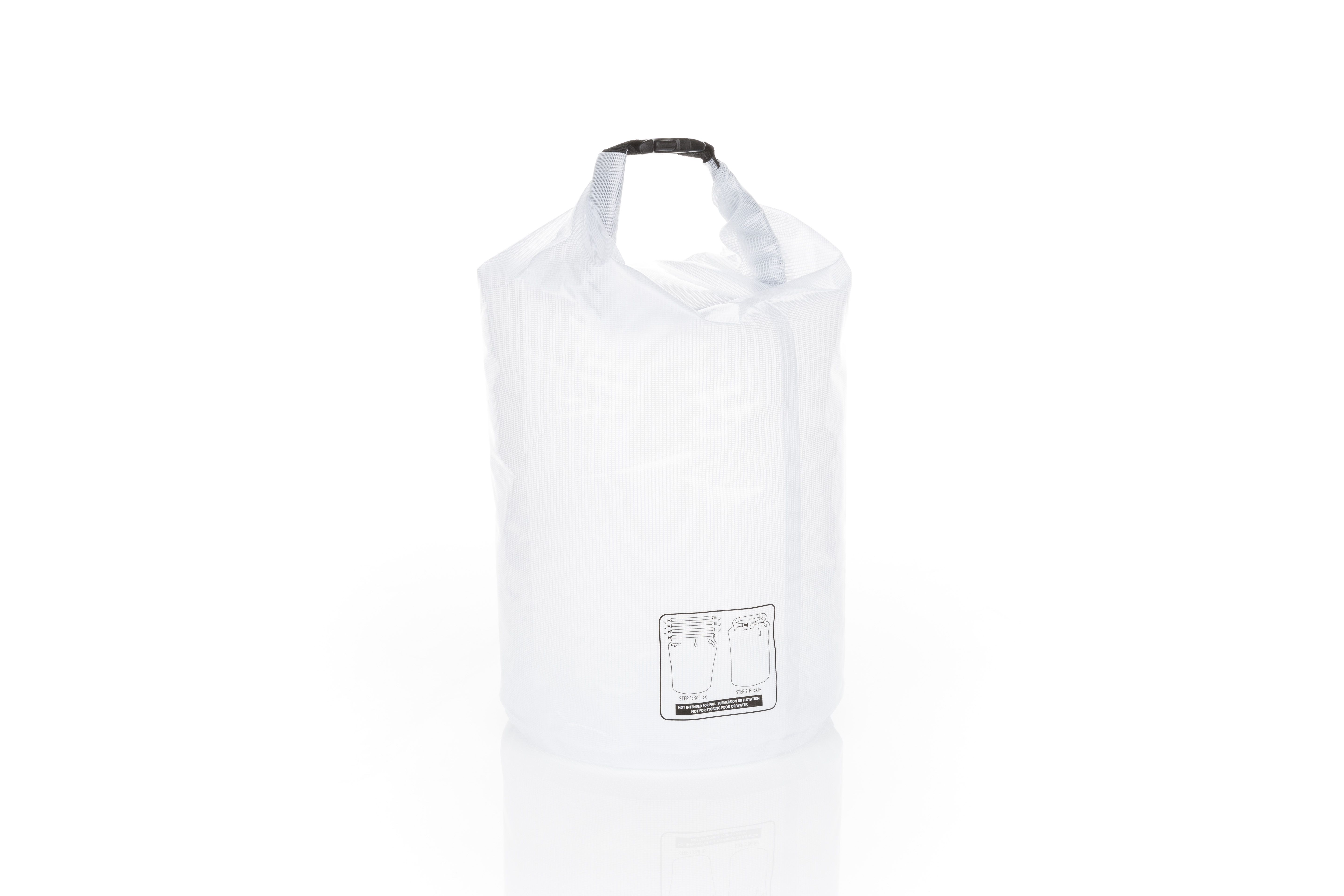 Outdoor Products, 20L Valuables Watertight Dry Bag , Clear, Water