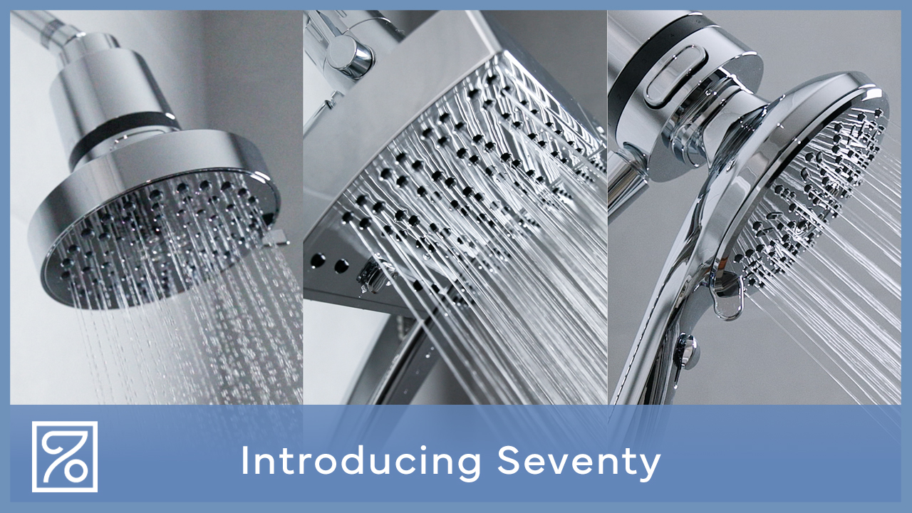thumbnail video image 2 of Seventy 5-Setting Magnetic Handheld Built-in Filtered Showerhead in Brushed Nickel (12158), 2 of 10