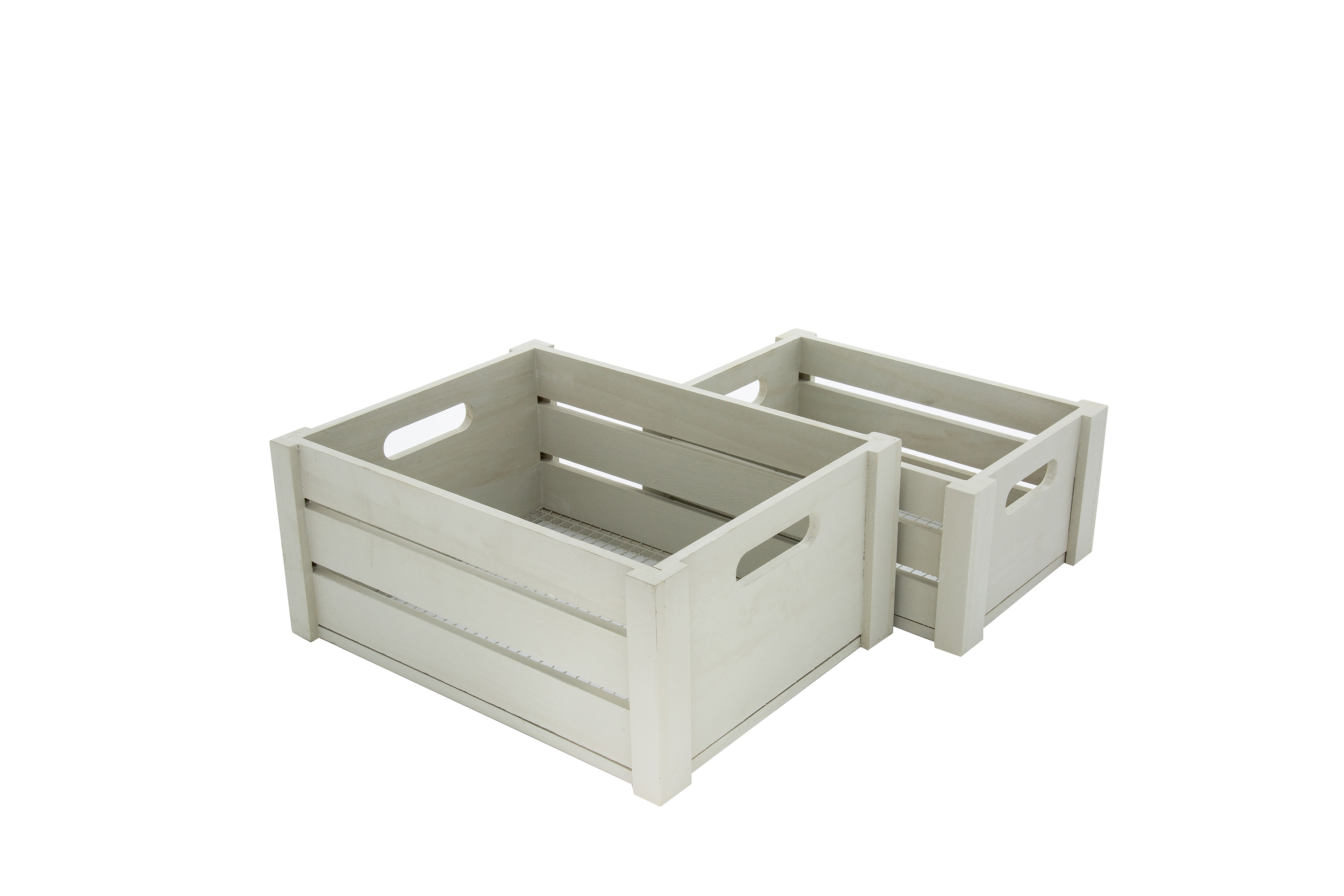 Mainstays White Wire Under Cabinet Baskets - 2 Count - Measures