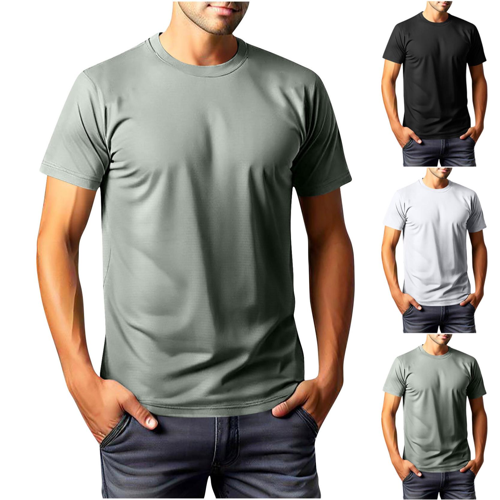 thumbnail video image 2 of Dovford Mesh Workout Shirts for Men Gym Shirts Quick Dry Athletic Short Sleeve T-Shirt Moisture Wicking Lightweight Running Shirts for Men, 2 of 6