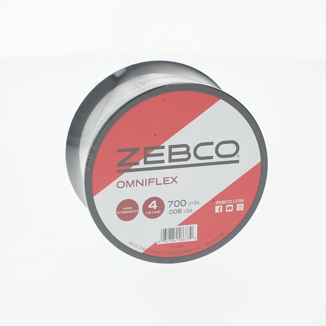 Zebco Omniflex Monofilament Fishing Line, 4-Pound Tested, 700