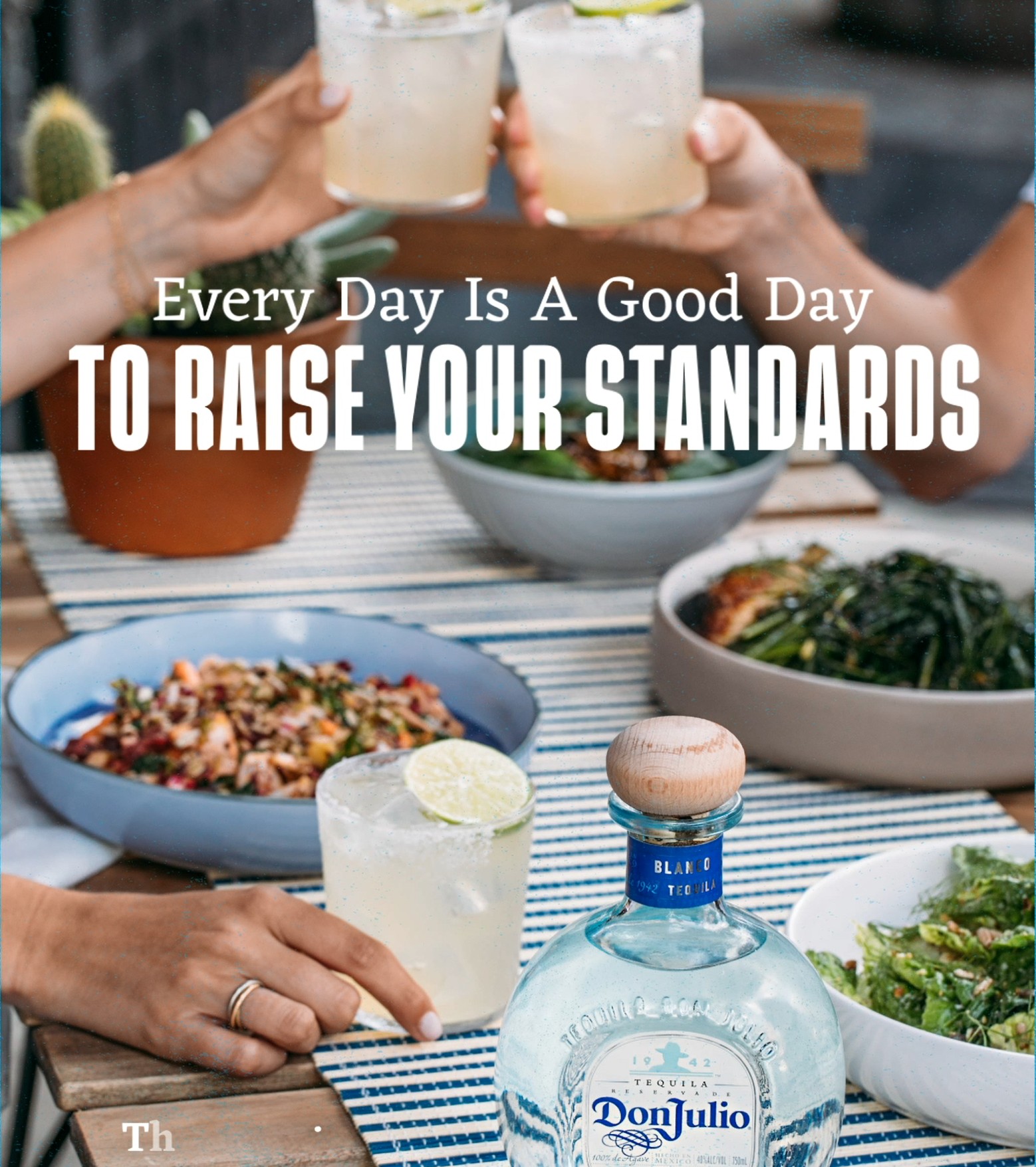 thumbnail video image 2 of Don Julio Blanco Tequila, 750 mL, 40% ABV, 2 of 8