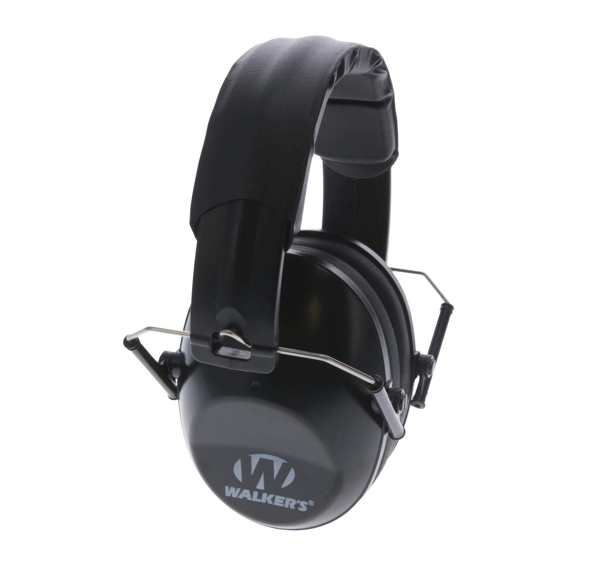 Walker's Game Ear GWPFPM1BKO Pro Low Profile Folding Muff