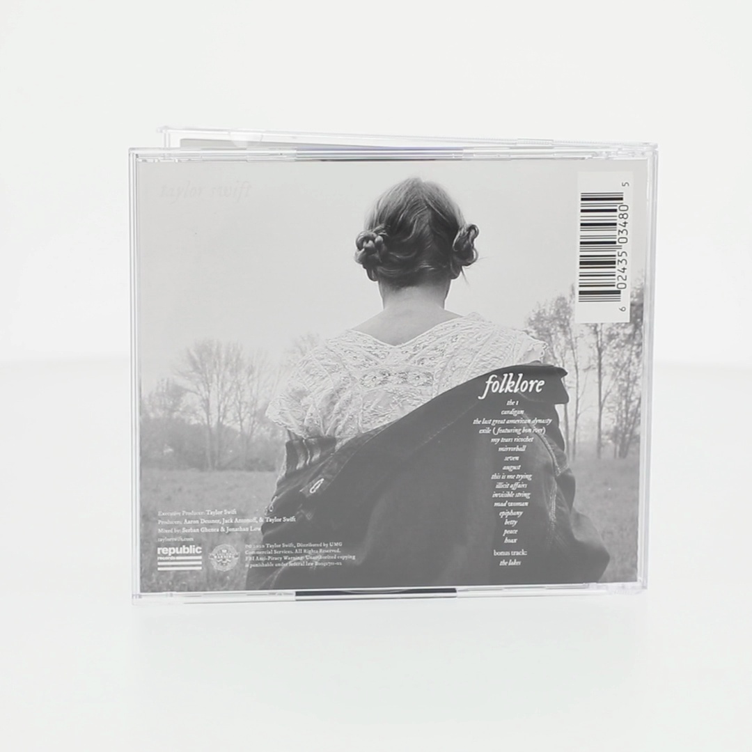 Taylor Swift - Folklore Pop Music CD - Walmart.com