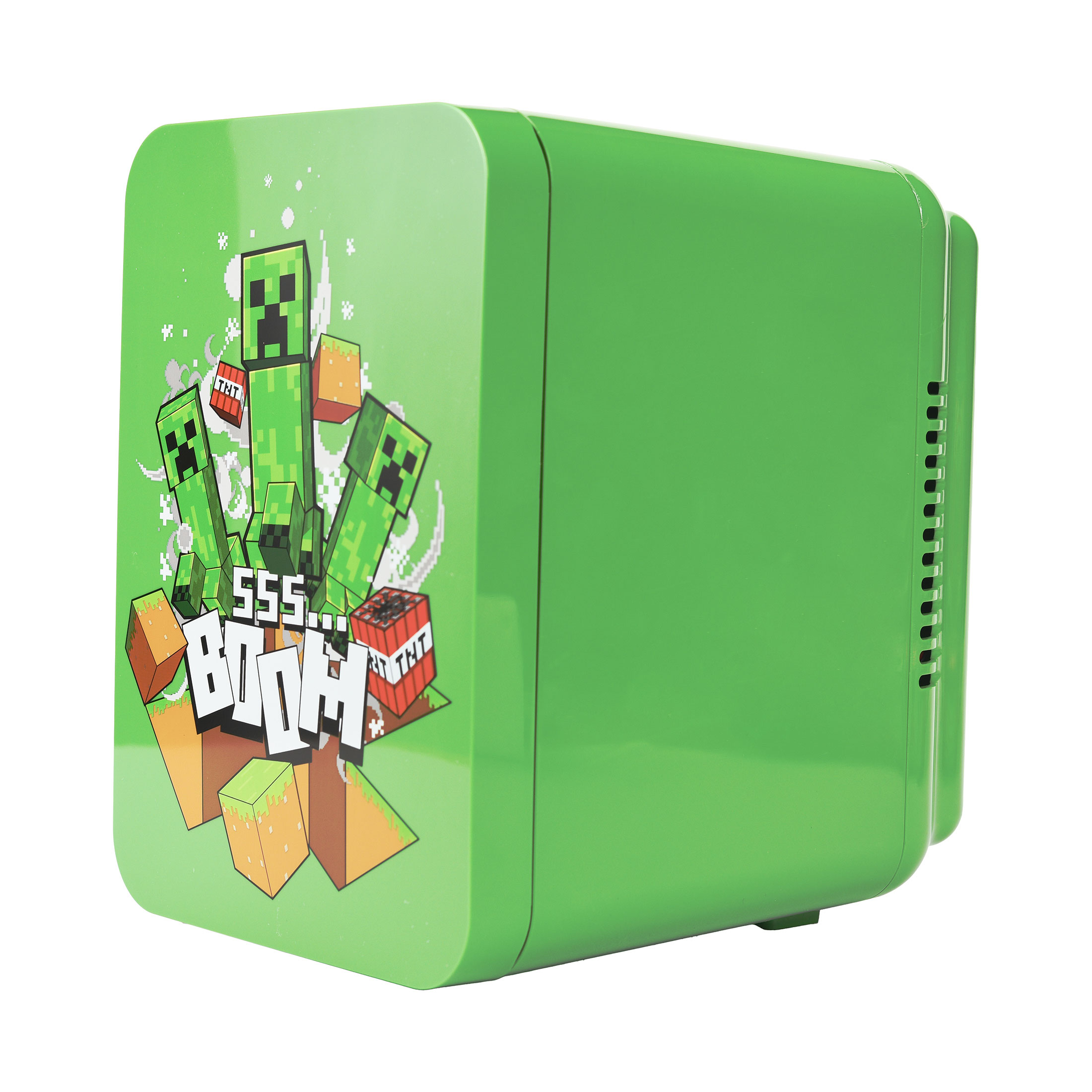 Minecraft Green Mobs 6 Can Mini Fridge Thermoelectric Cooler 4
