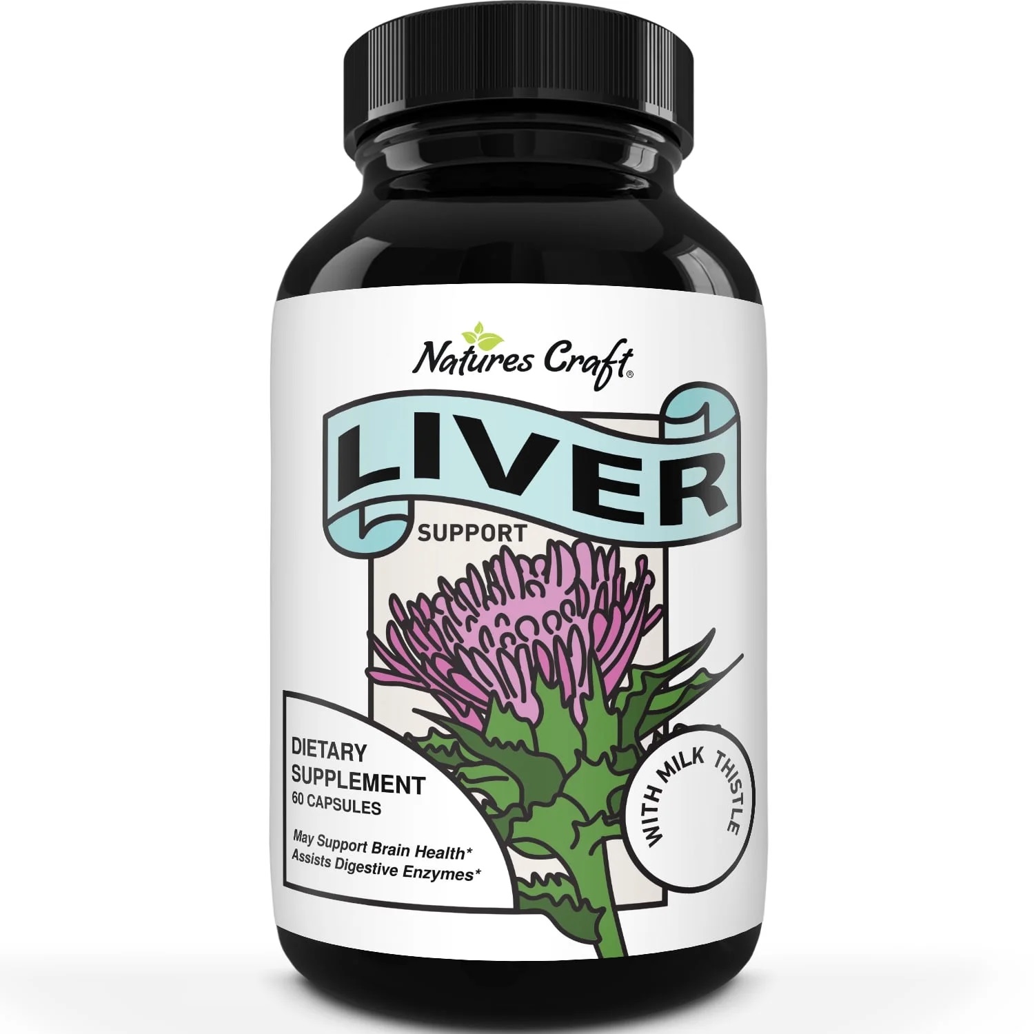 thumbnail video image 2 of Nature's Craft Vegan Liver Support with Milk Thistle - 60 Capsules for Liver Health, 2 of 6