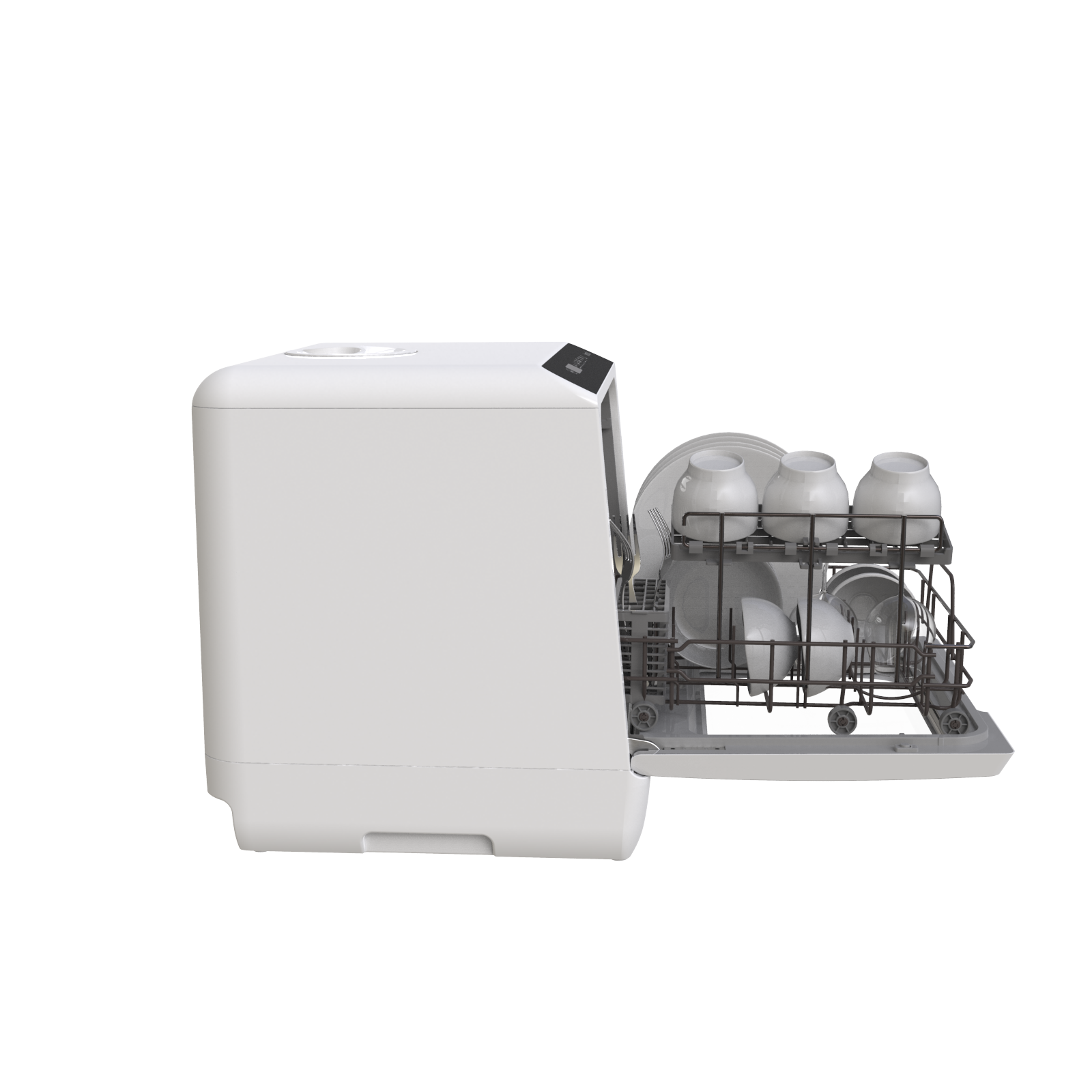 Hermitlux Countertop Dishwasher, Washing Programs Mini
