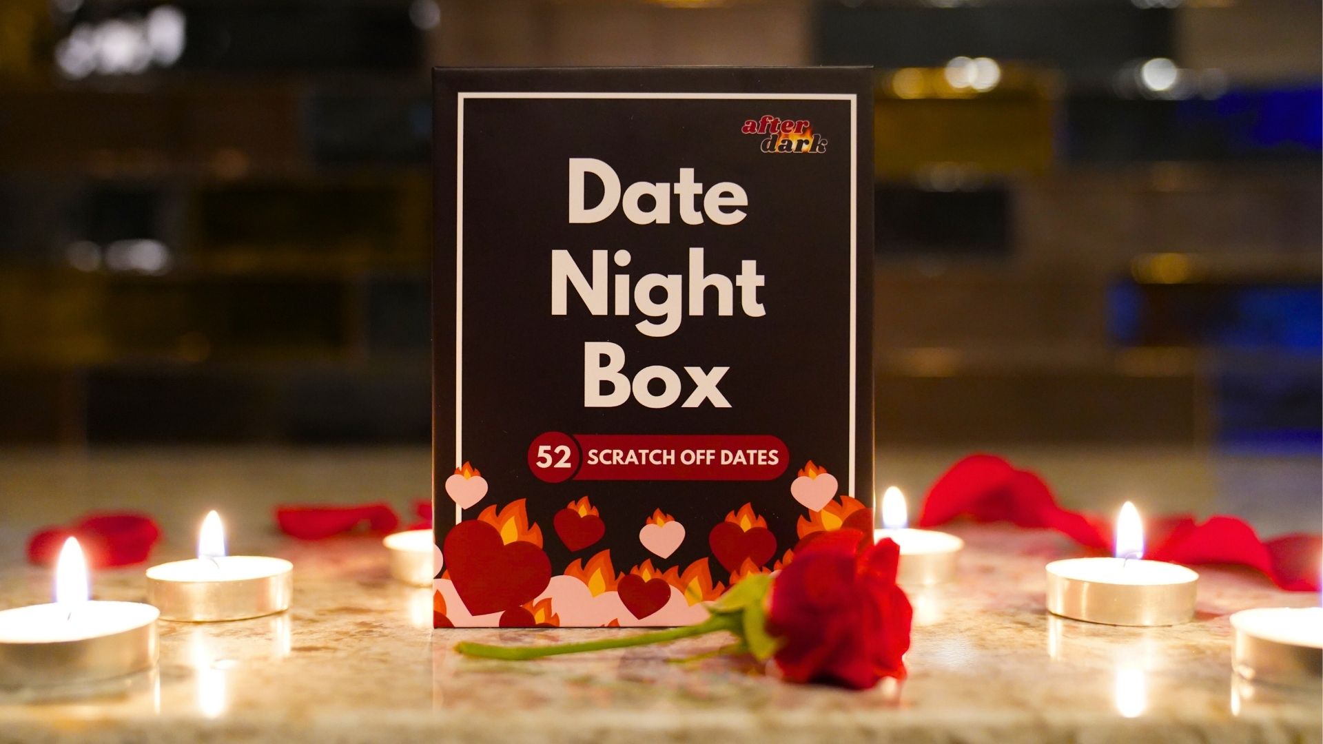 thumbnail video image 2 of Date Night Box After Dark - 52 Spicy & Intimate Scratch-Off Date Night Ideas, 2 of 7