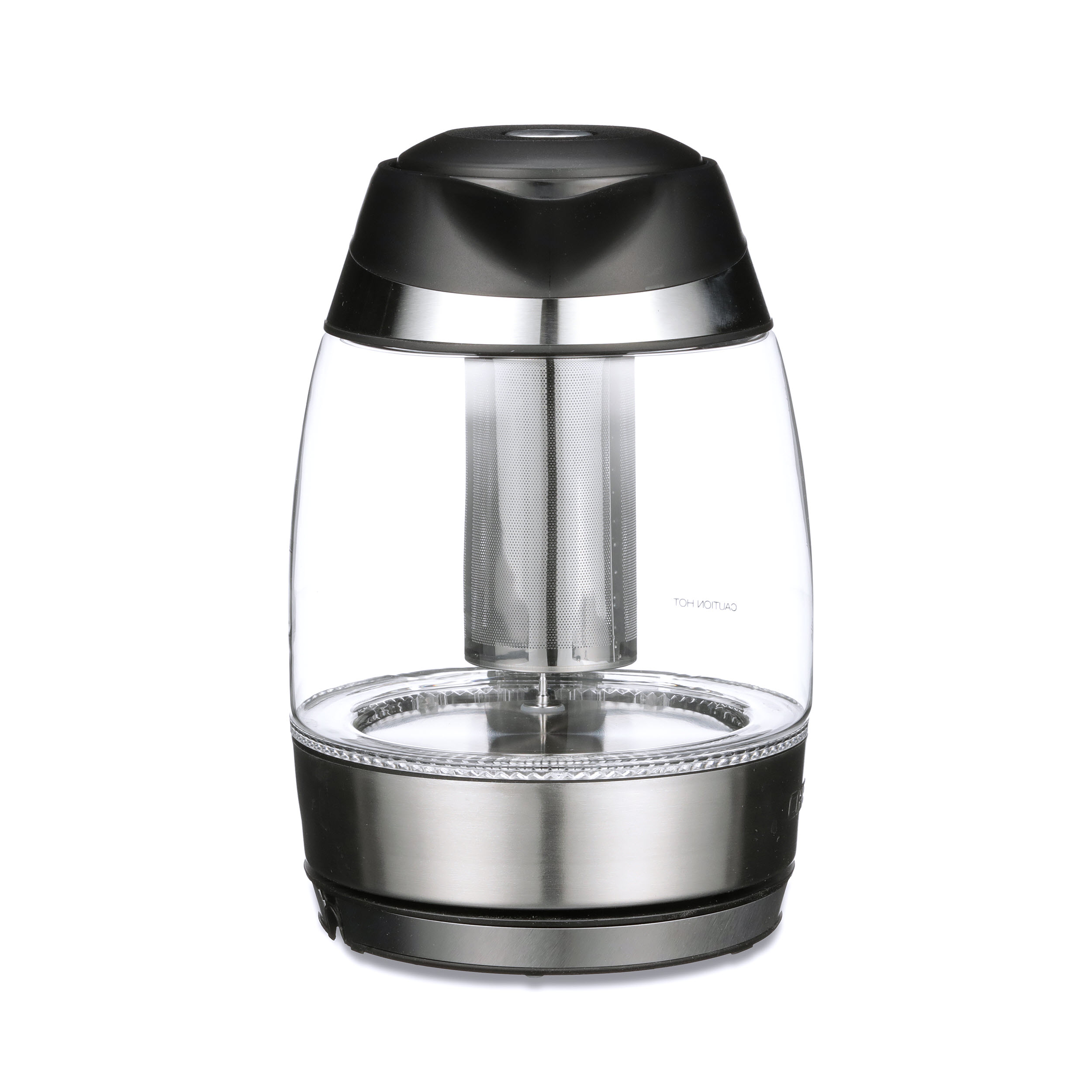 CHEFMAN 1.8 Liter water boiler Electric Glass Kettle w/ 5 Presets & Tea  Infuser 816458024488