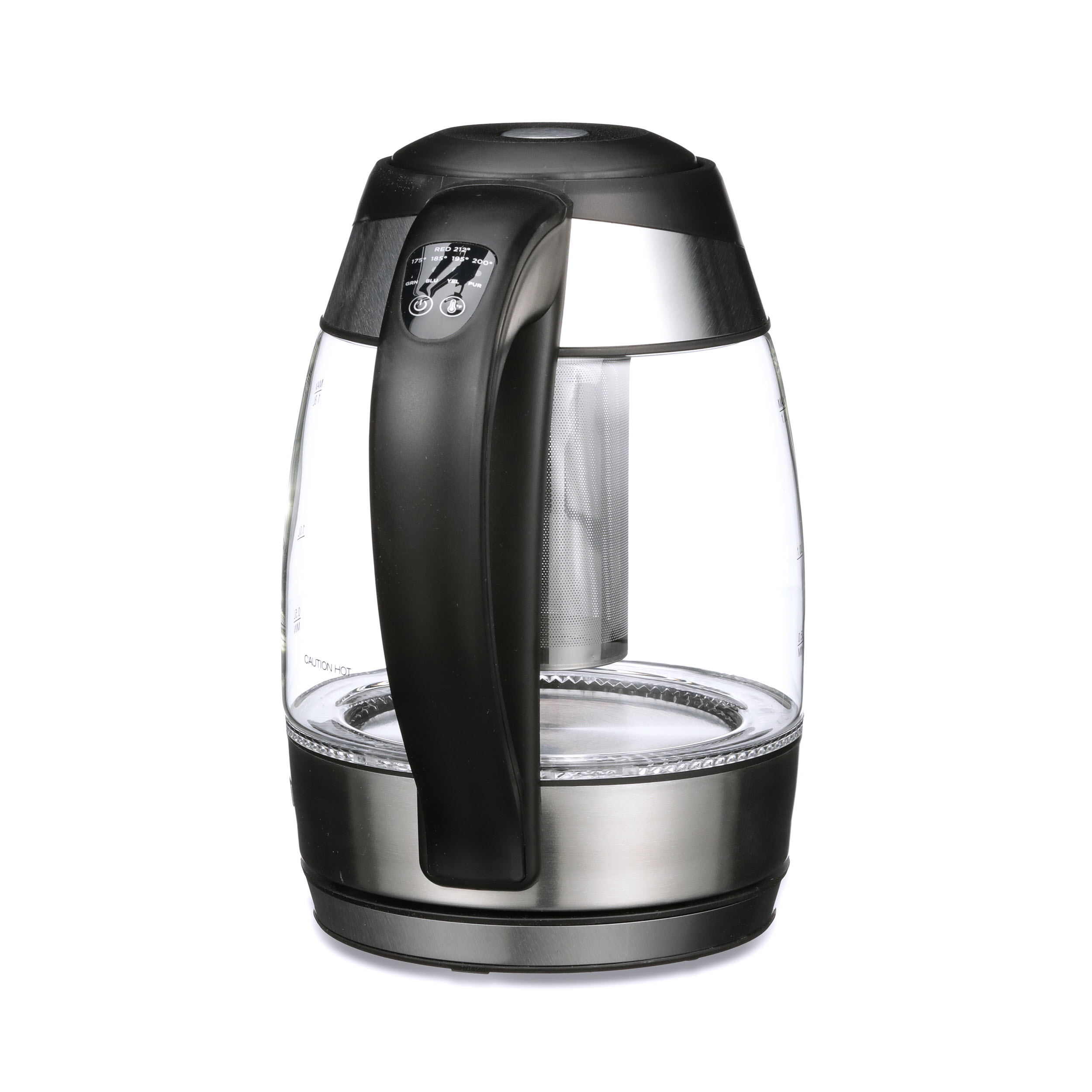 1.8-Liter Temperature Control Stainless-Steel Electric Kettle – Chefman