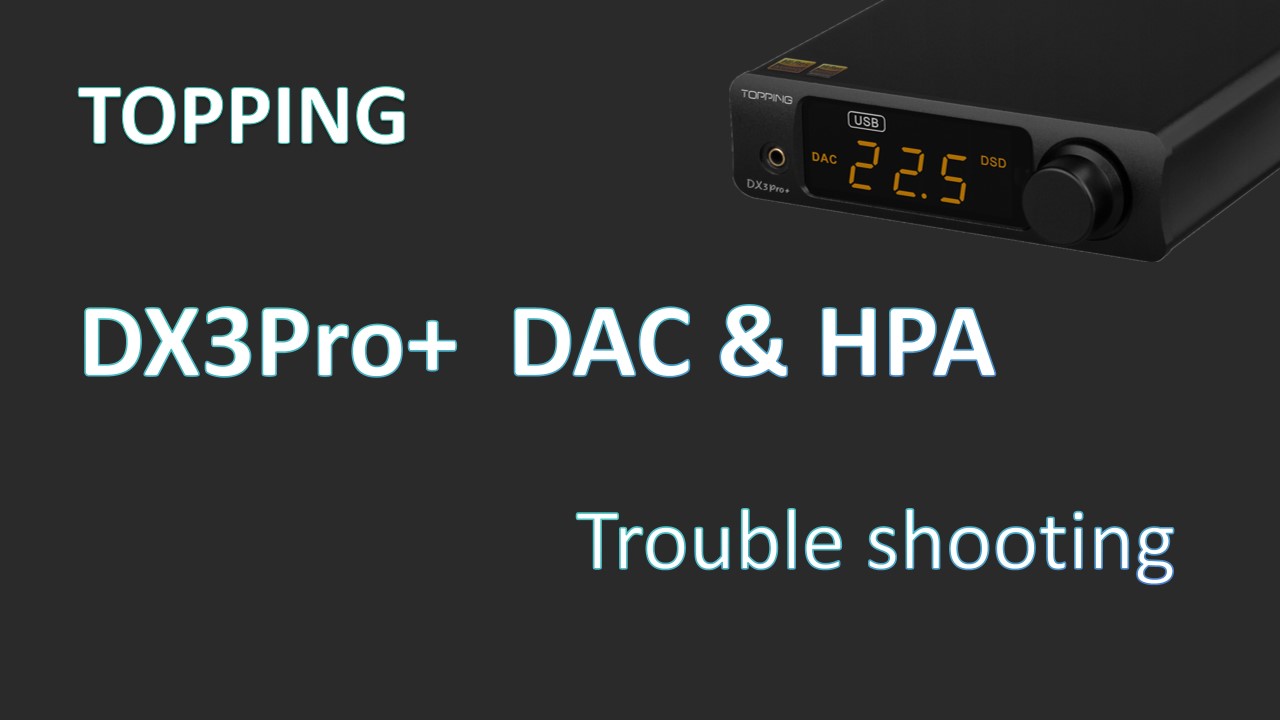 thumbnail video image 2 of TOPPING DX3 Pro+  Desktop DAC & Bluetooth 5.1 headphone amplifier 3.5mm - Black, 2 of 13