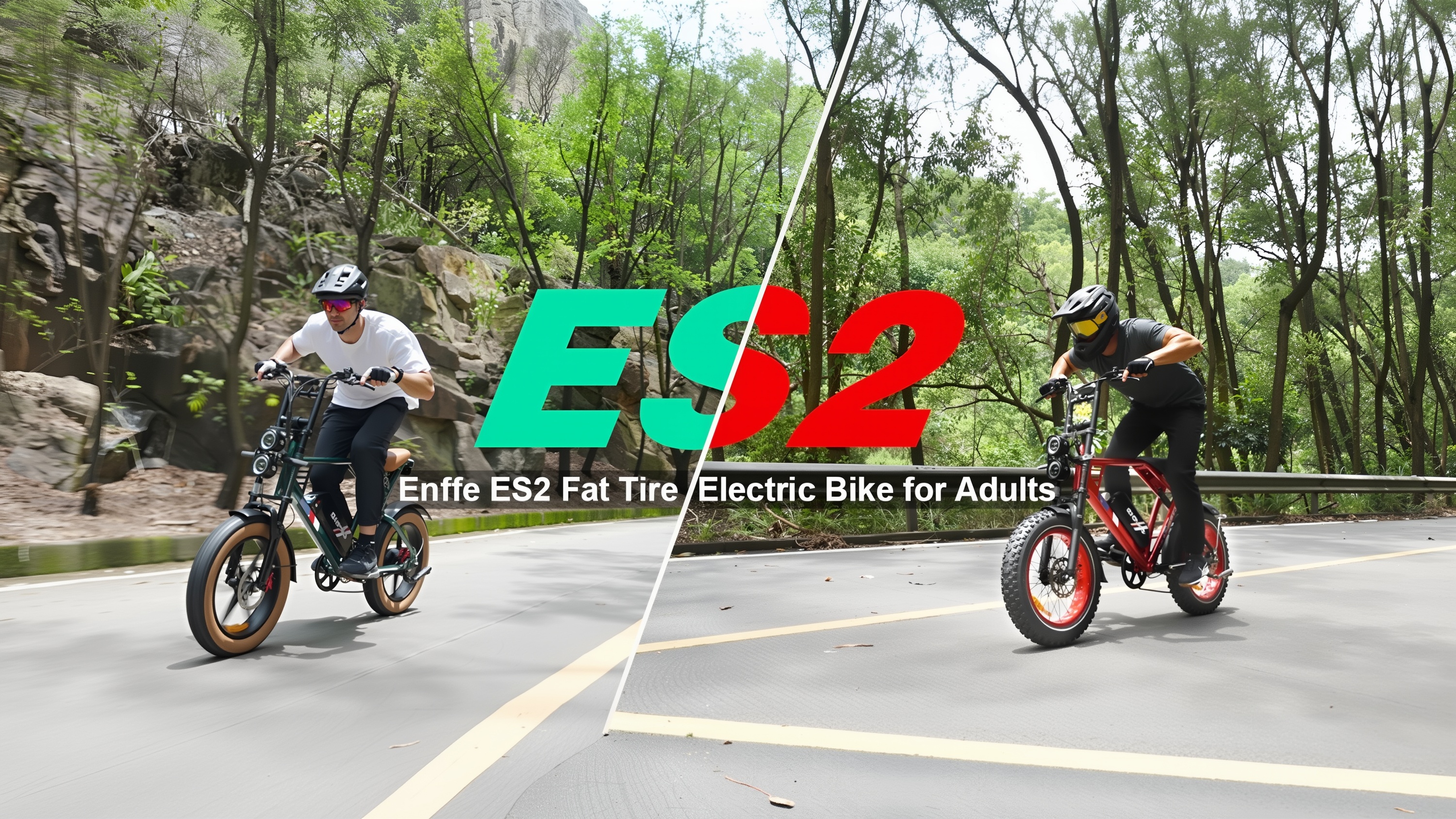 thumbnail video image 2 of ENFFE ES2 Max Electric Bike for Adults,Peak 1500W Motor,48V 22.5Ah Battery,Up to 100Miles Range,32MPH,shimano 7-Speed 20” *4.0 Fat Tire E-Bike,With NFC,UL2849 Certified, 2 of 9