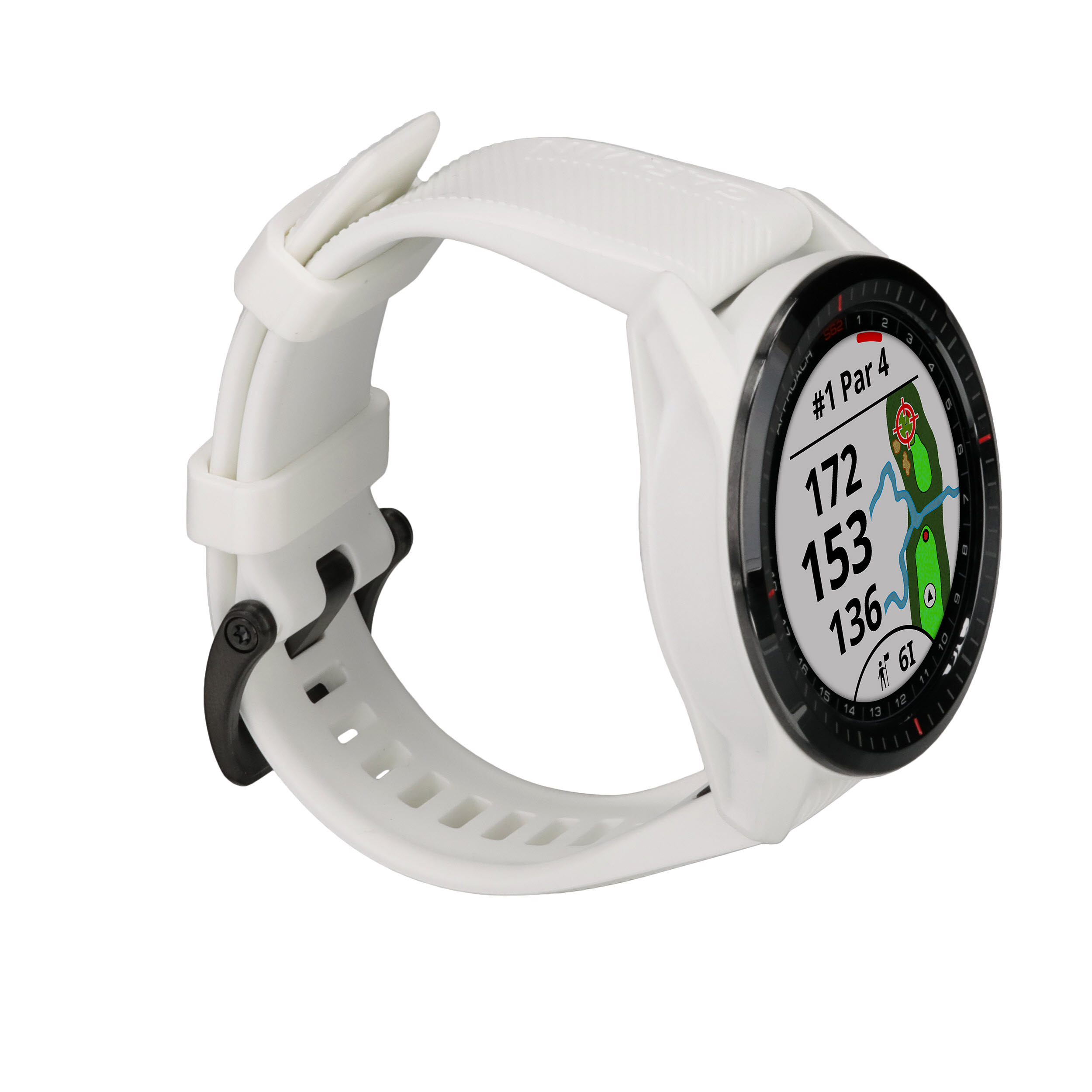 Garmin Approach S62 Premium GPS Golf Watch with Sensor, White