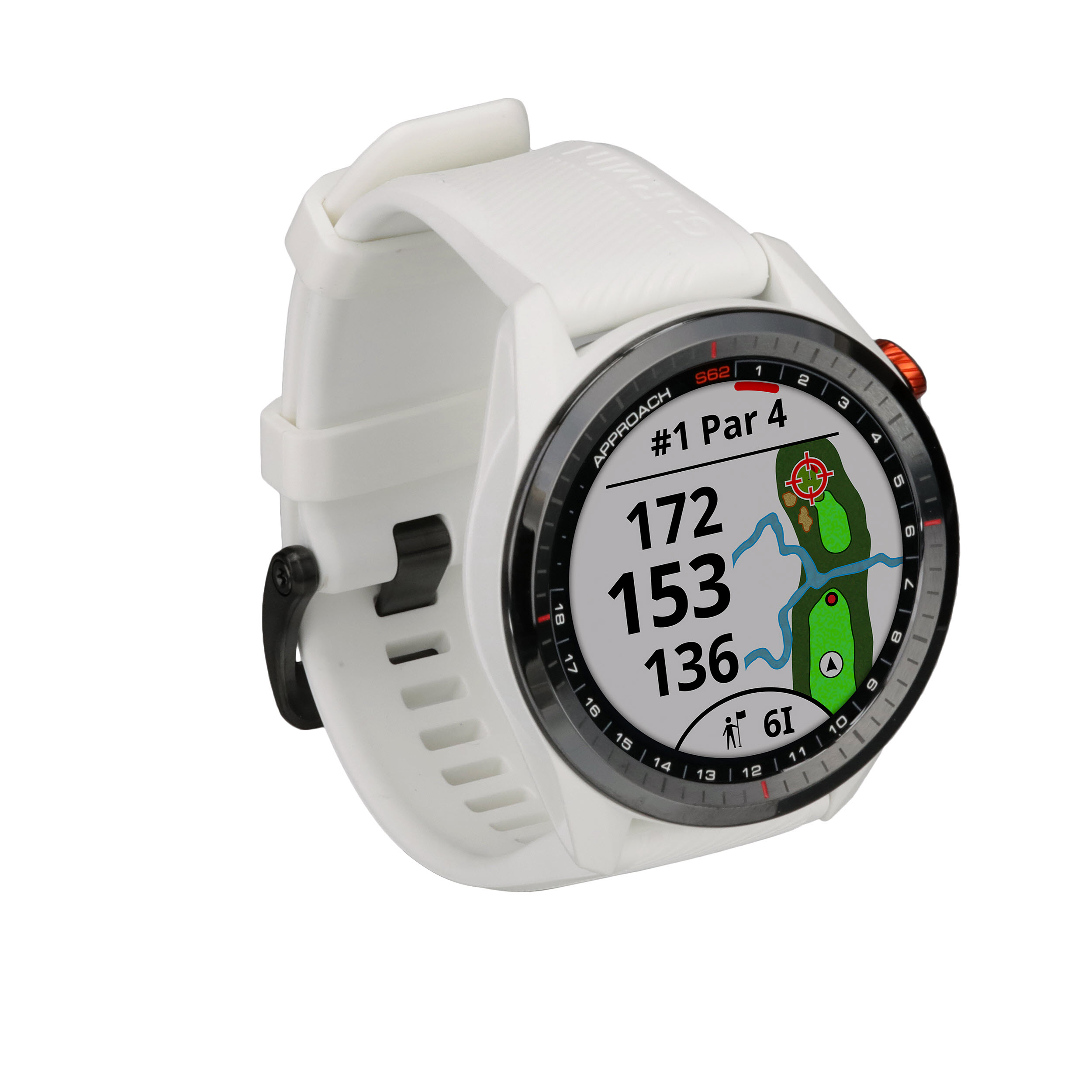 Garmin Approach S62 Premium GPS Golf Watch, White - Walmart.com