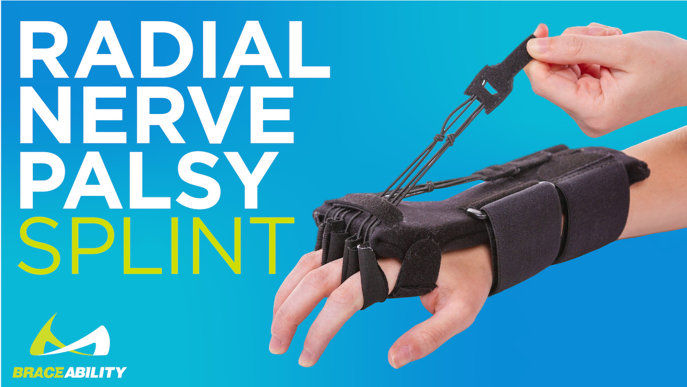 Rnp Splint BraceAbility Radial Nerve Palsy Wrist Splint for Stroke Recovery and ...