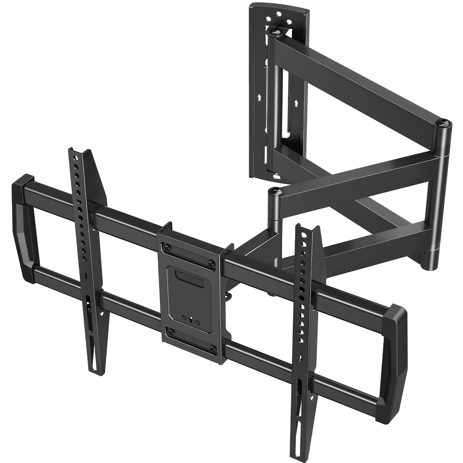 thumbnail video image 2 of HOMOUNT Full Motion Long Arm TV Wall Mount for 42"-75" TVs, Corner TV Mount with 37.9" Extension Arm, TV Bracket with Articulating Swivel Tilt Single Stud, Max 600x400mm, Up to 99 lbs, 2 of 9