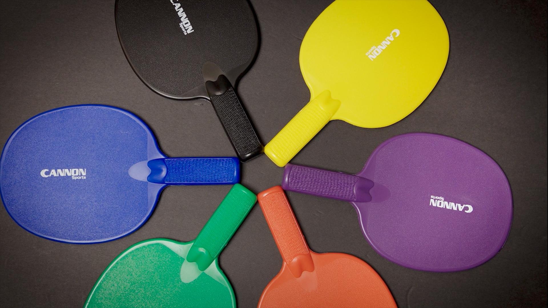 thumbnail video image 2 of Cannon Sports Unbreakable Table Tennis Paddles - Waterproof & Weather Resistant Table Tennis Rackets for Indoor & Outdoor Use – Textured Easy Grip Handle – Multiple Color Options (Green), 2 of 8