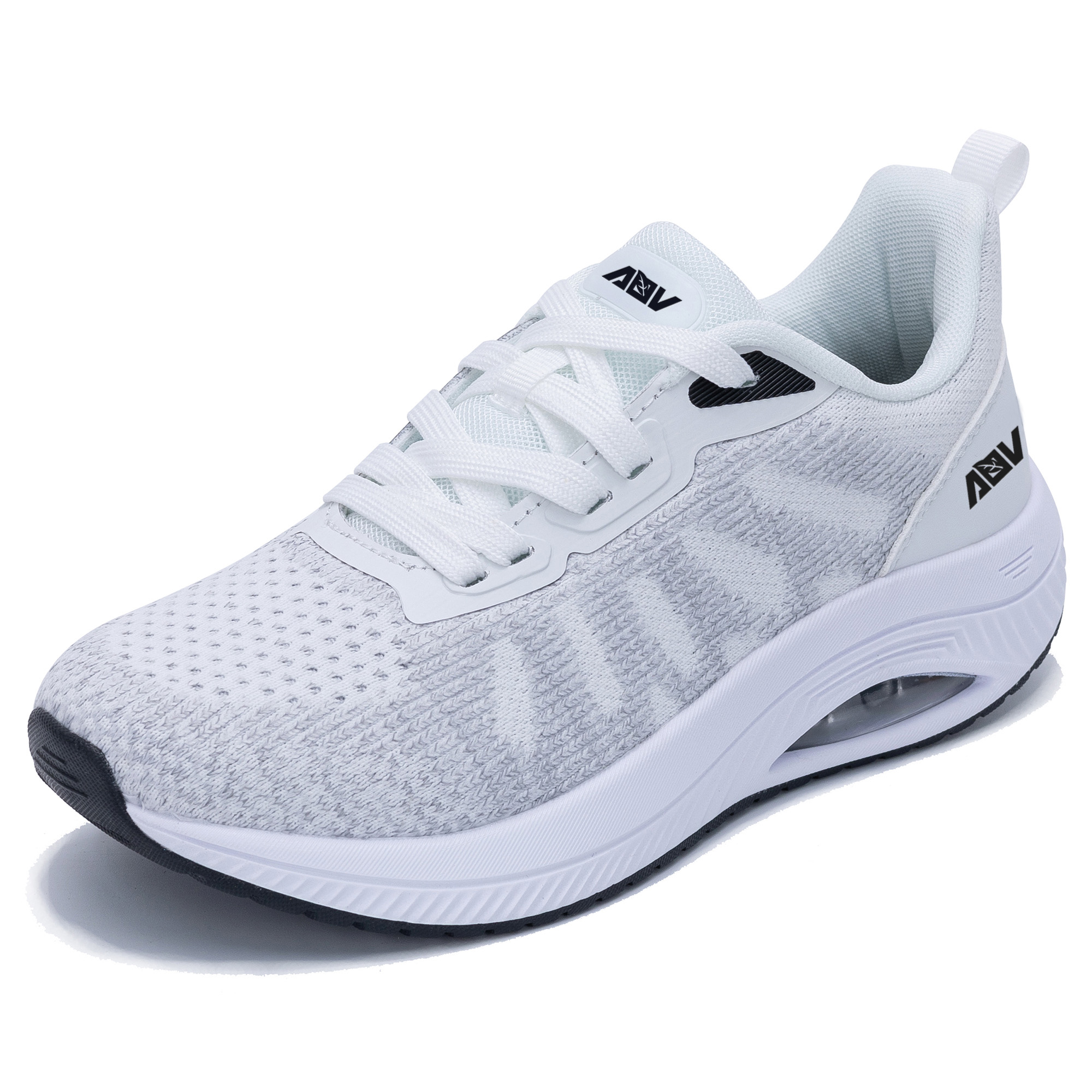 thumbnail video image 2 of MAFEKE Women's Arch Support Walking Shoes Orthotic Lightweight Breathable Sneakers for Plantar Fasciitis,White Size 11, 2 of 9