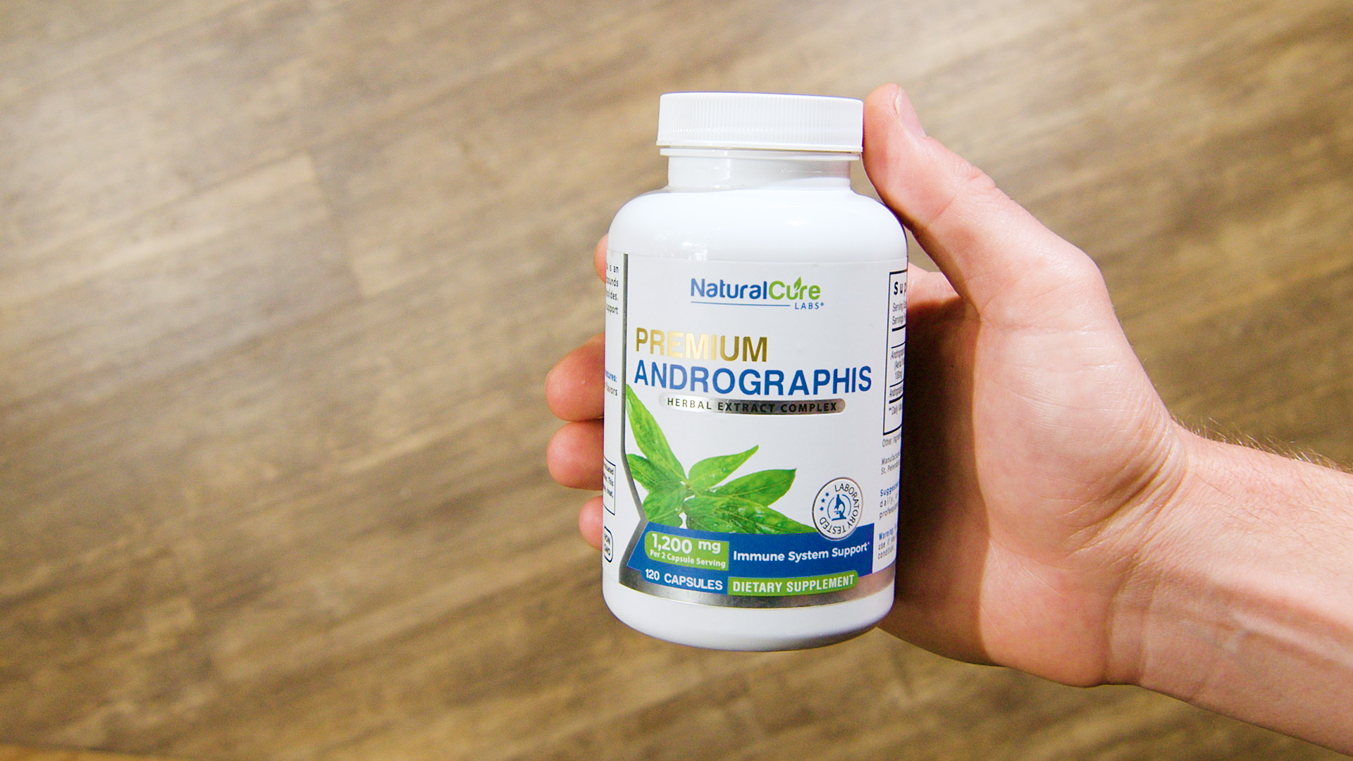 thumbnail video image 2 of Andrographis 1200mg - Paniculata Immune Support Formula - 120 Vegan Capsules - Natural Cure Labs, 2 of 10