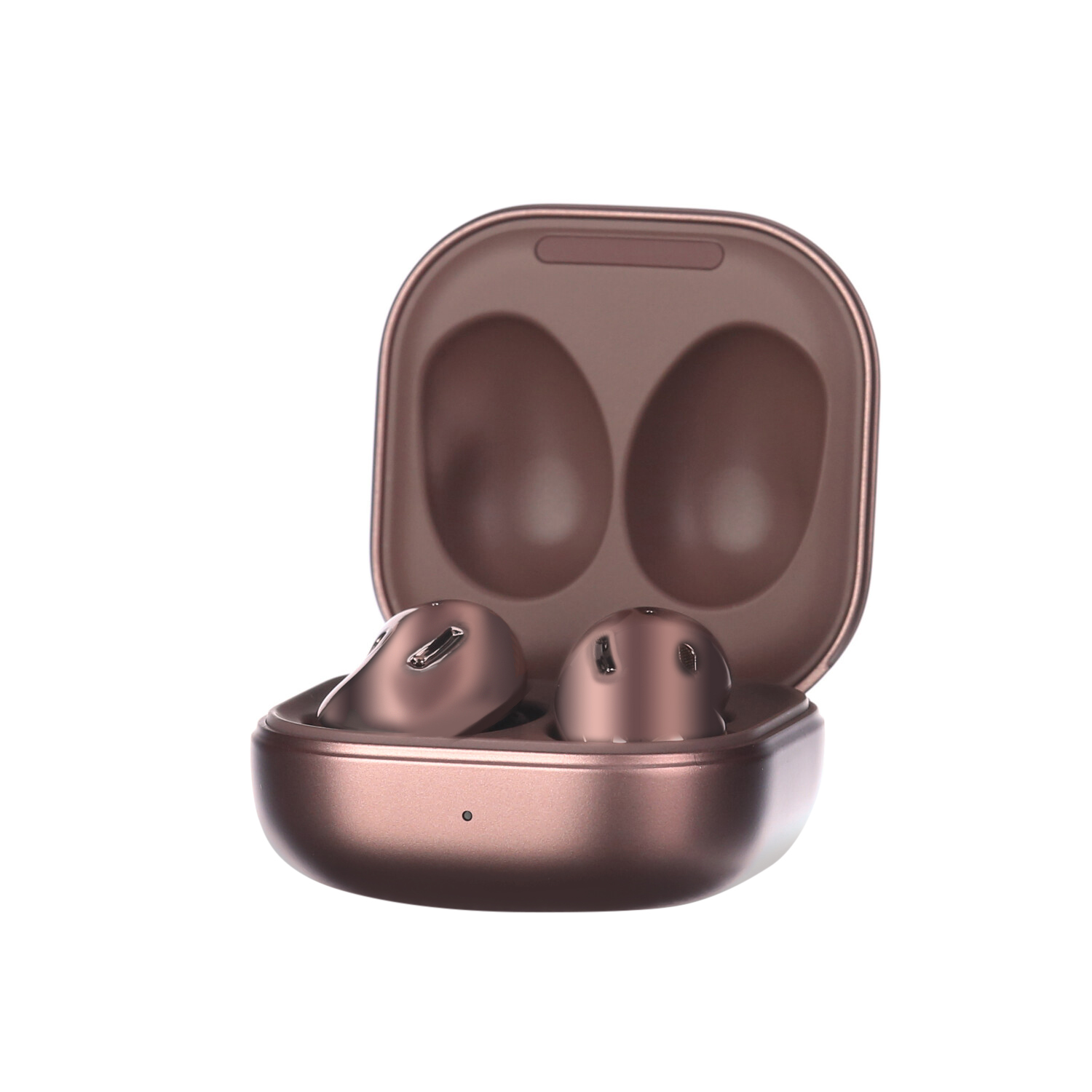 SAMSUNG Galaxy Buds Live True Wireless Earbuds US Version Active Noise  Cancelling Wireless Charging Case Included, Mystic Bronze