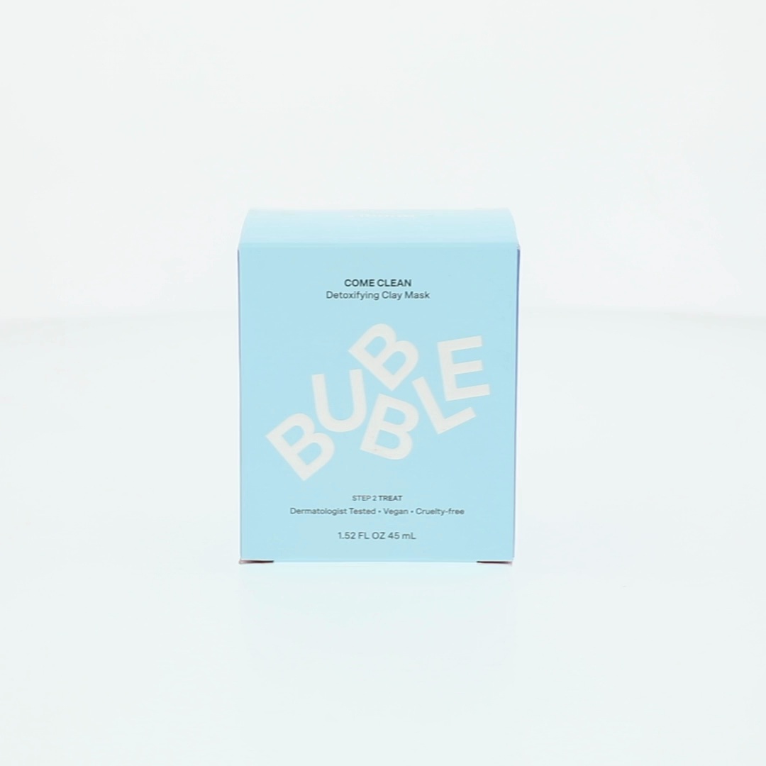 Bubble Skincare Spa Day Facial Kit: Detoxifying Clay Face Mask for