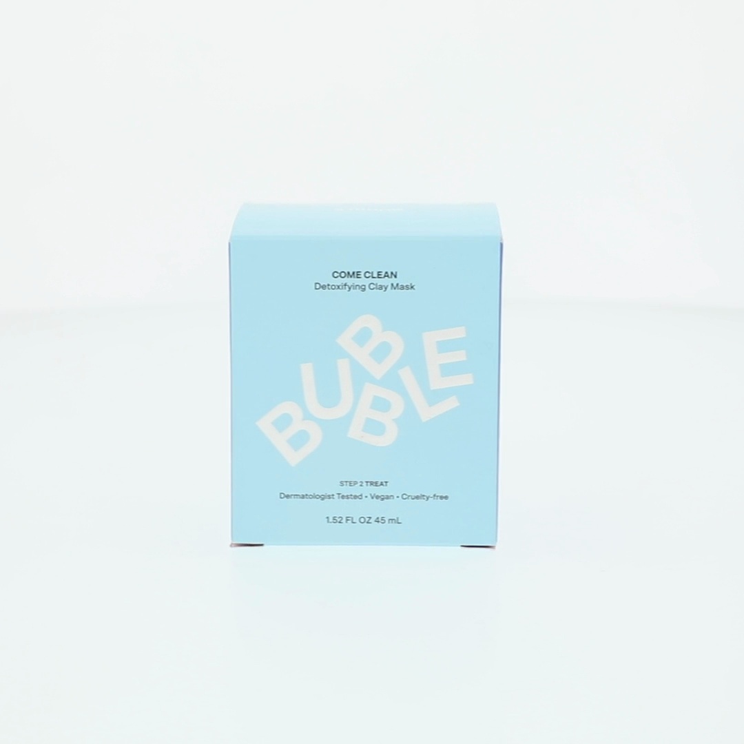 Bubble Skincare Spa Day Facial Kit: Detoxifying Clay Face Mask for