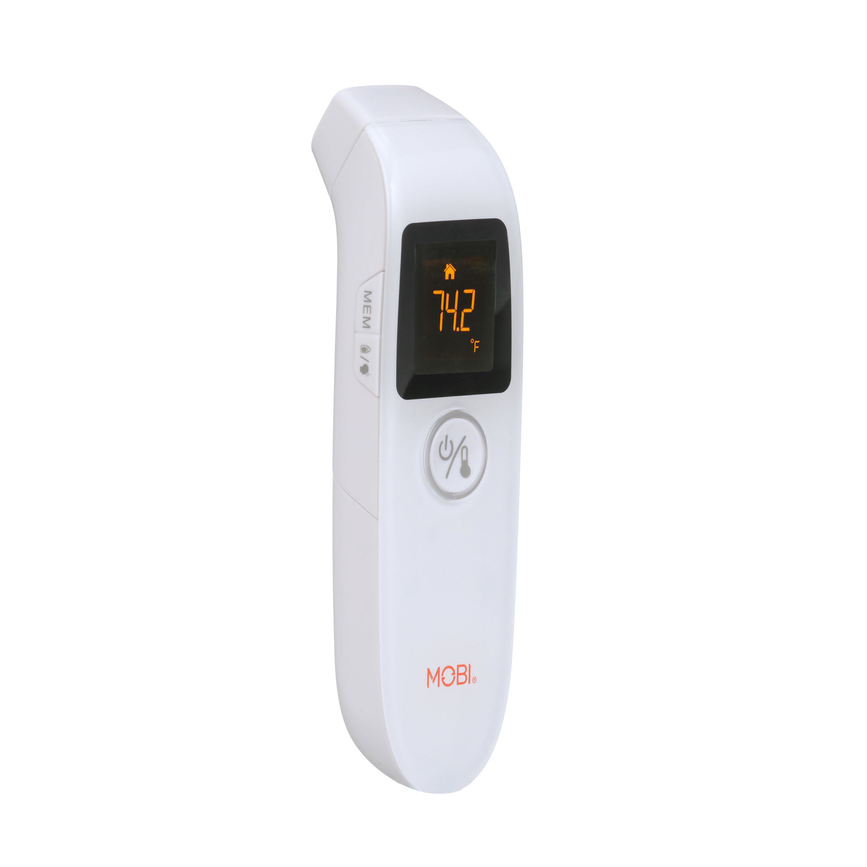 MOBI Air Non-Contact Forehead Thermometer w/ Integrated Distance Sensor,  Smart Medication Reminder & Memory Recall 