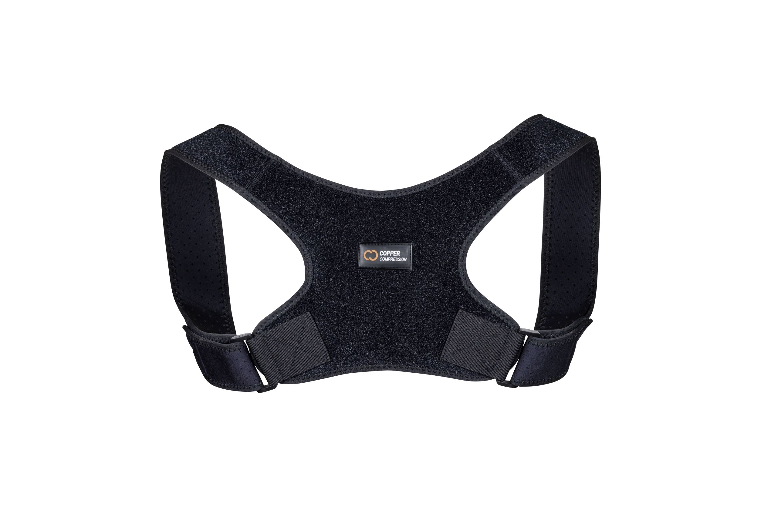 Copper Compression Posture Corrector Lightweight Breathable Flexible Brace,  L-XL 