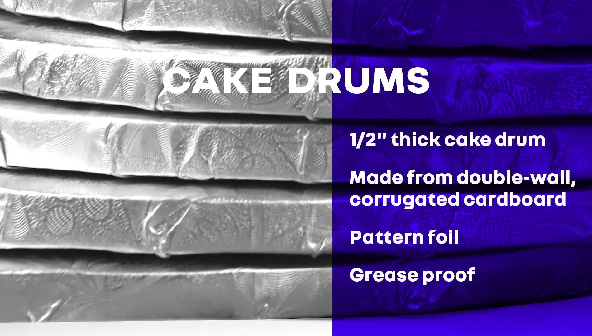 thumbnail video image 2 of 14" White Round Drum 1/2" thick, single unit, 2 of 7