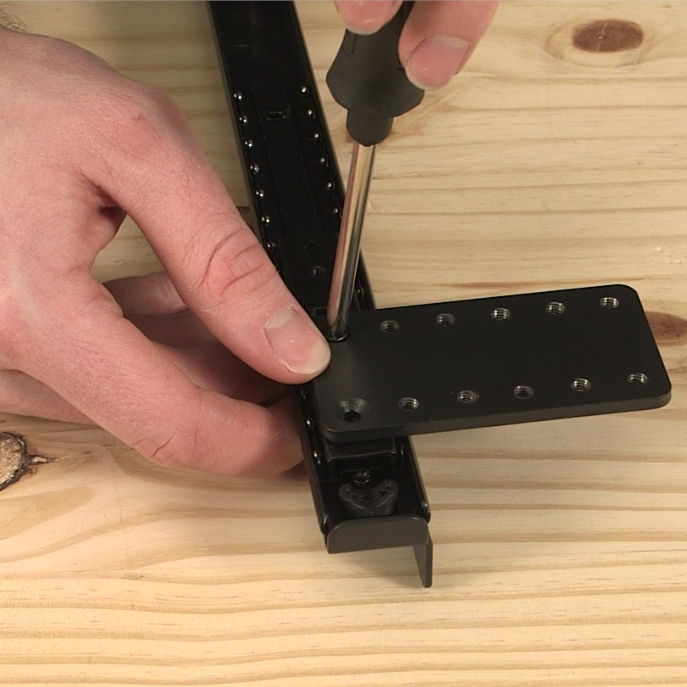 thumbnail video image 2 of VIVO Light Wood Clamp-on Height Adjustable Keyboard & Mouse Under Desk Tray, 2 of 9