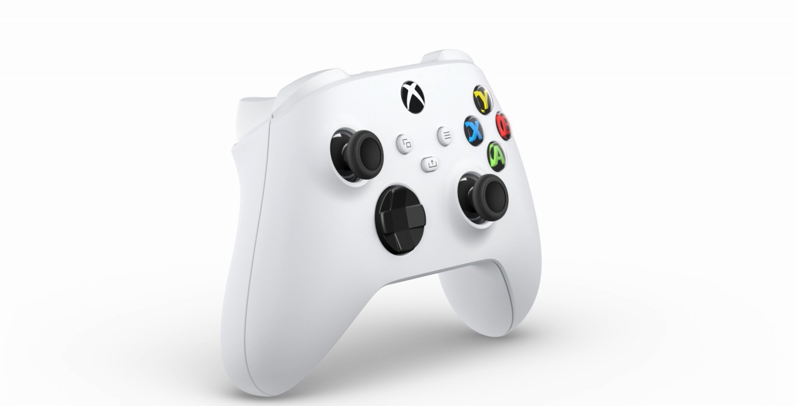 thumbnail video image 2 of XBOX Wireless Controller – Robot White – for XBOX Series X|S, XBOX One, PCs, TVs, mobile, and more, 2 of 8