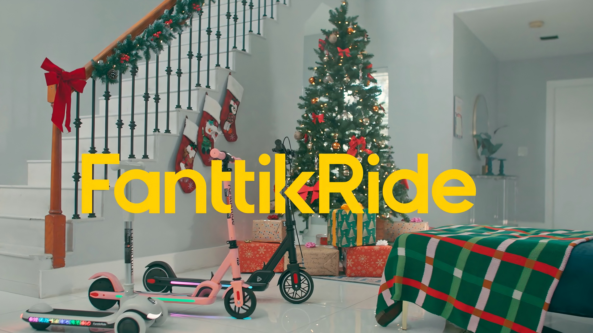 thumbnail video image 2 of FanttikRide Electric Scooter for Kids 8-12, adjustable Handlebar Height for Riders 3.9-5.2 ft, 132 lbs, up to 40 Min continuous time, 5 Miles range, 3 Speed mode 5/8/10 MPH, UL2272 Certified, 2 of 11