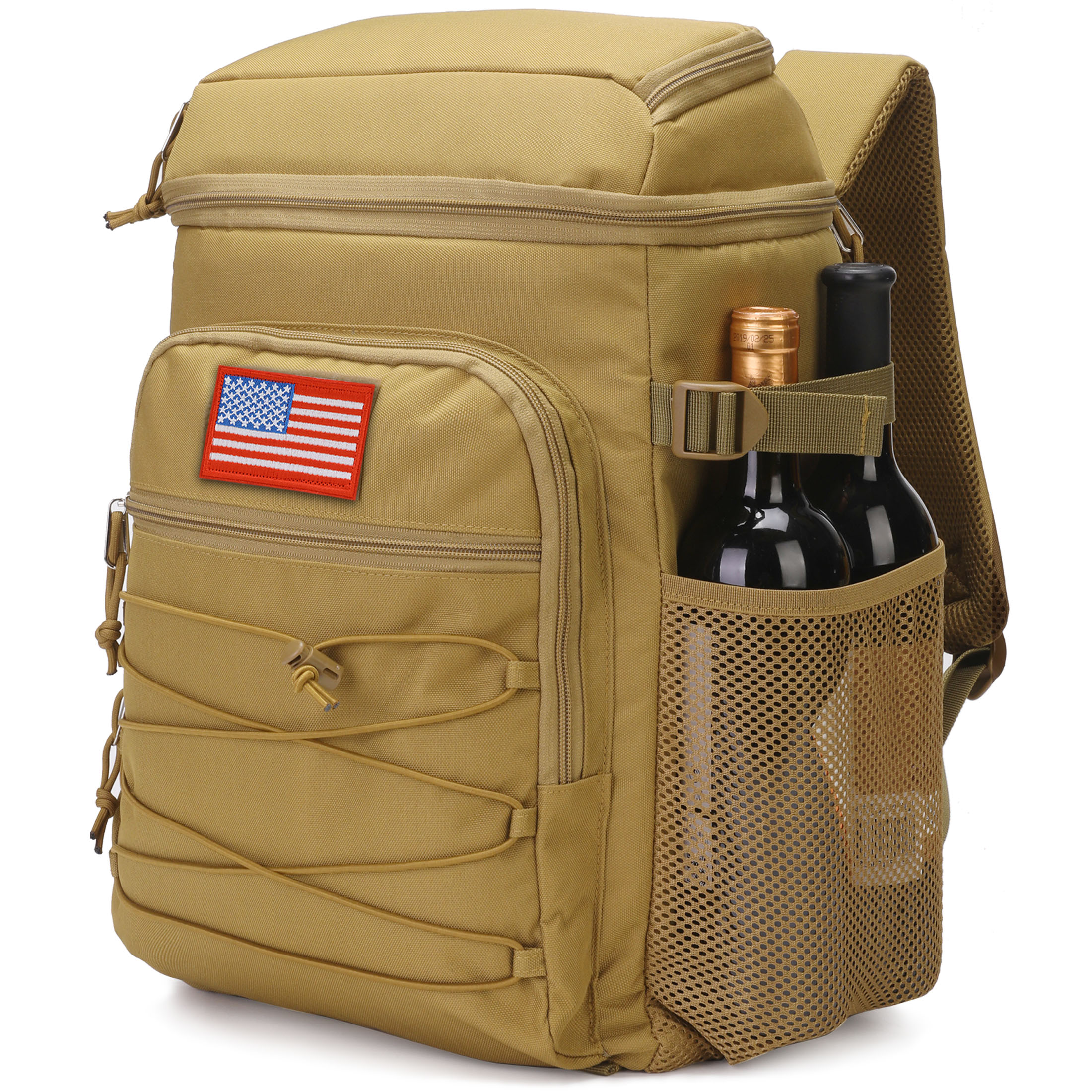 thumbnail video image 2 of Backpack Cooler, 25L Cooler Backpack Insulated Leak-Proof, Heavy Duty Large Lunch Backpack, Waterproof Ice Chest Backpack for Men Women Adults Work Day trip Camping Beach Hiking Essential, 2 of 8