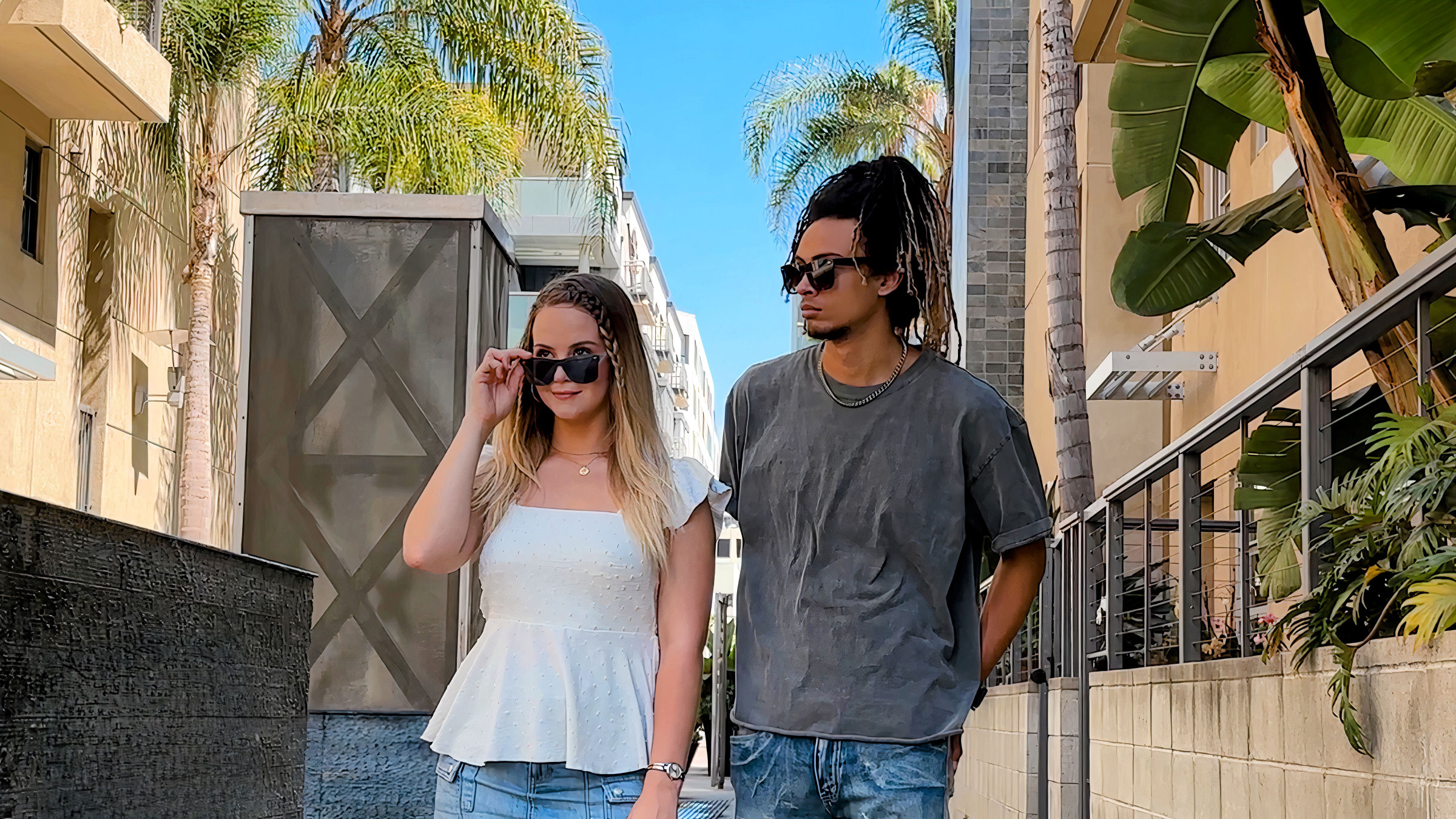 thumbnail video image 2 of 2 Pair of "The Omni" Lightweight Polarized Sunglasses for Men and Women, Gradient Lenses and Spring Hinges - Jet, 2 of 8