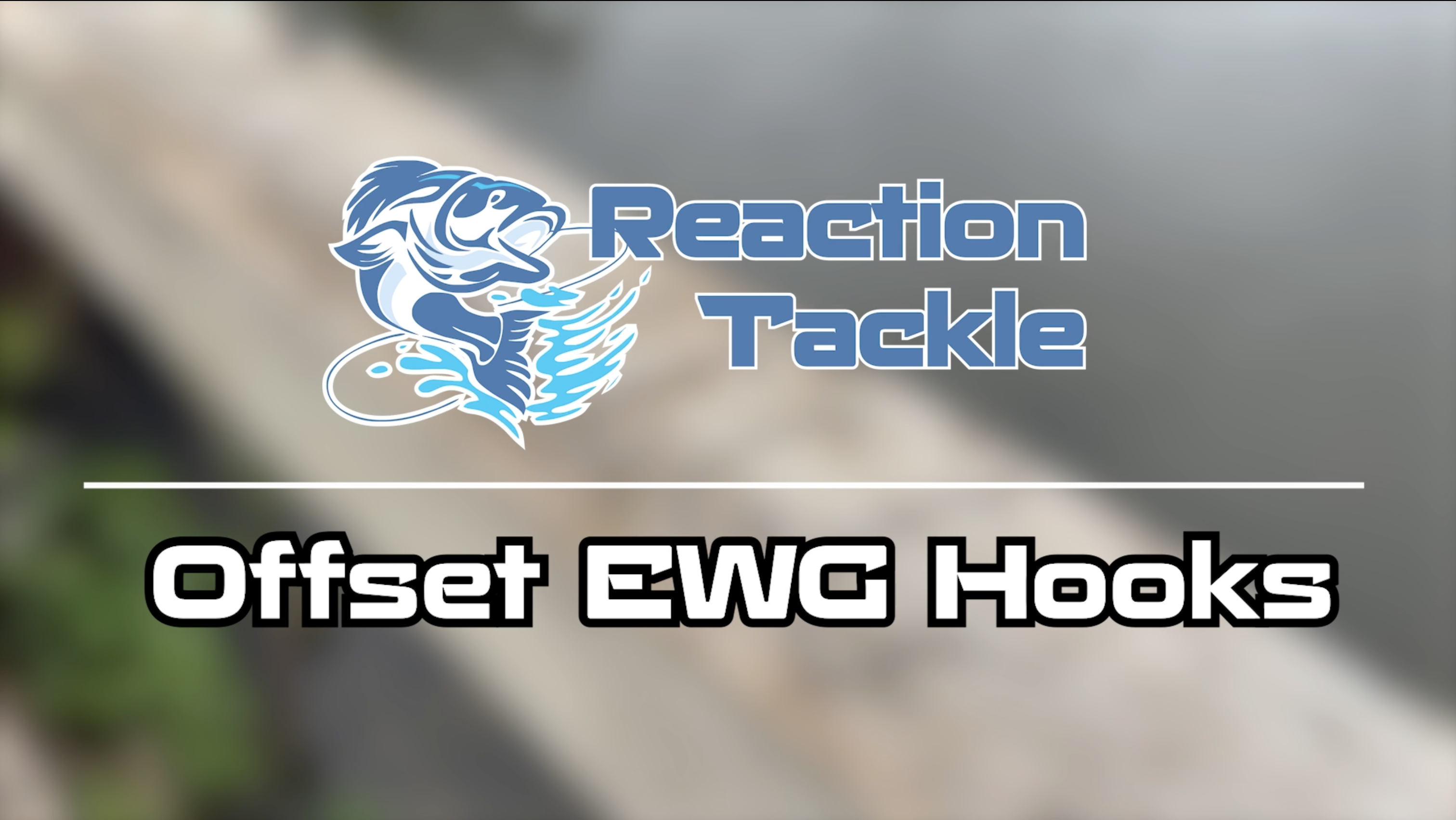 thumbnail video image 2 of Reaction Tackle Offset EWG Hooks - #5/0, 2 of 8