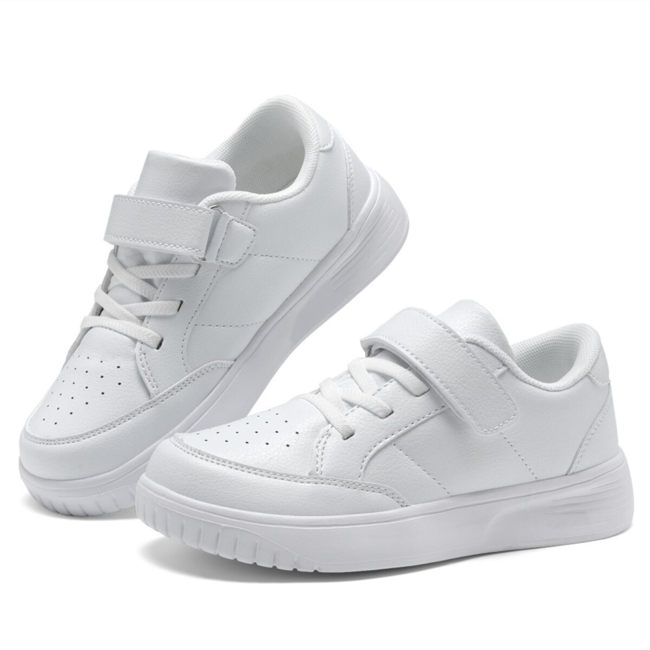 thumbnail video image 2 of Toddler Little/Big Kids Shoes Boys Girls Lightweight Tennis Walking Athletic Sneakers, 2 of 8